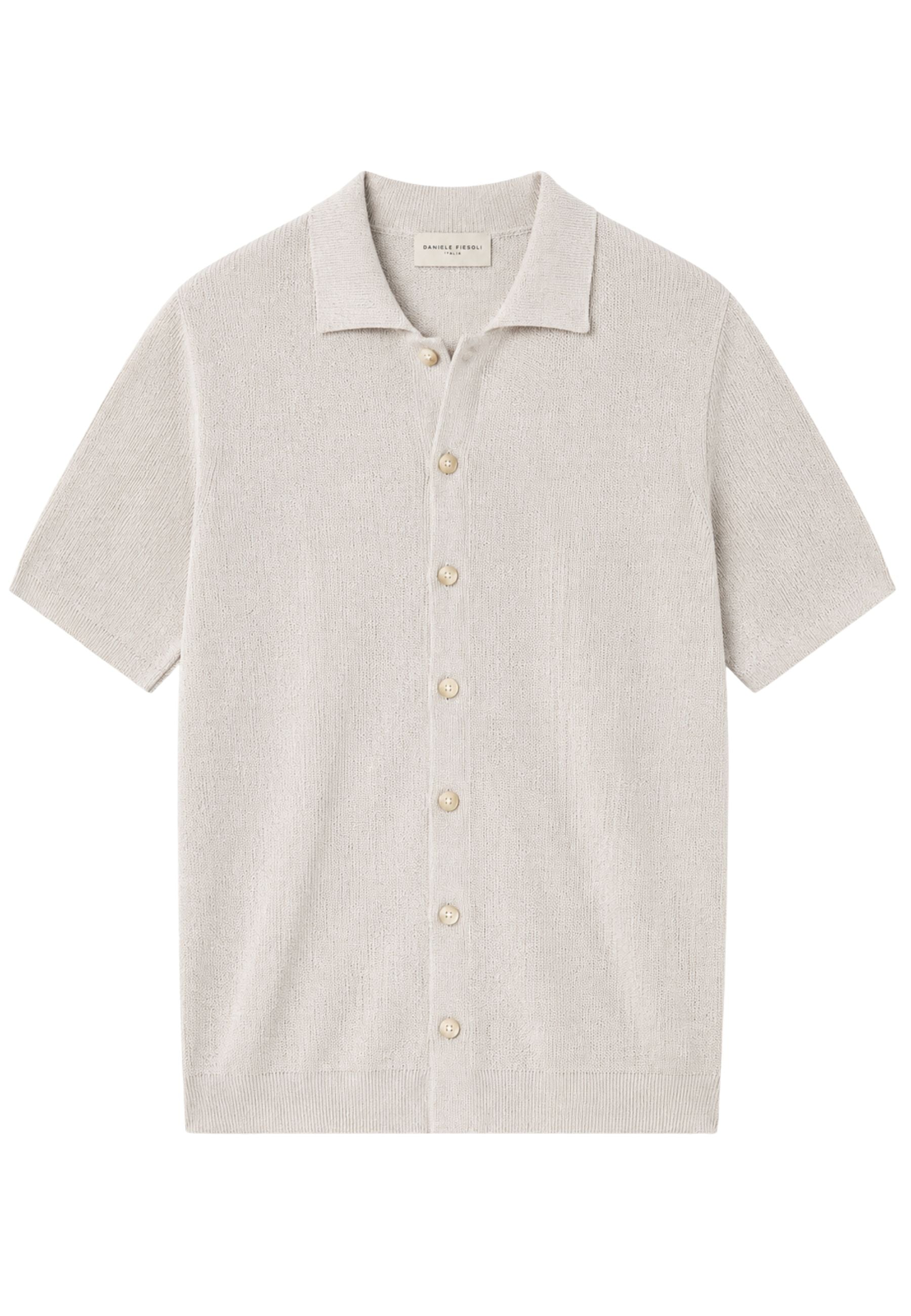 Overshirt Daniele Fiesoli Uomo in Cotone Crepe