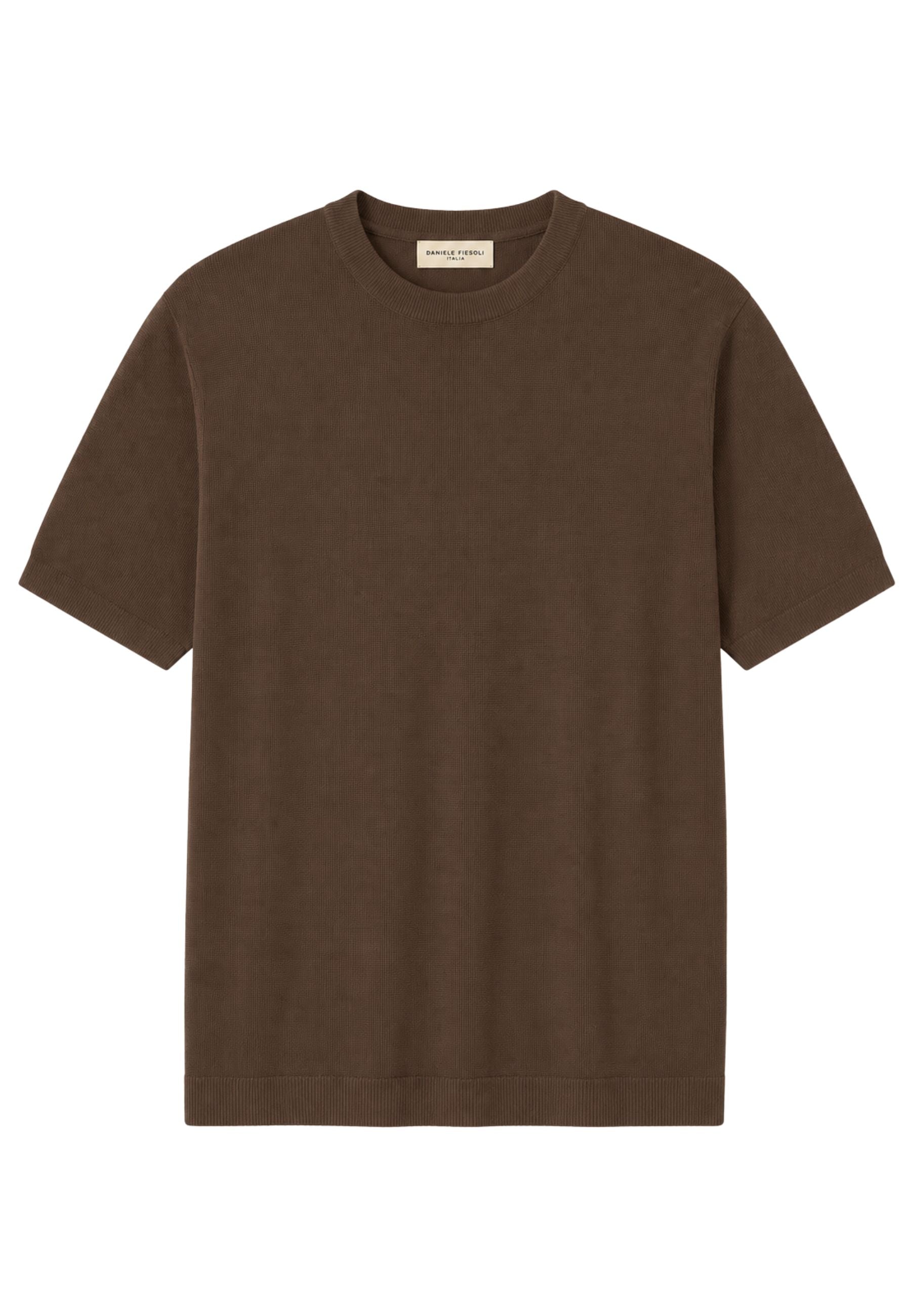 T-shirt Daniele Fiesoli in Cotone Crepe