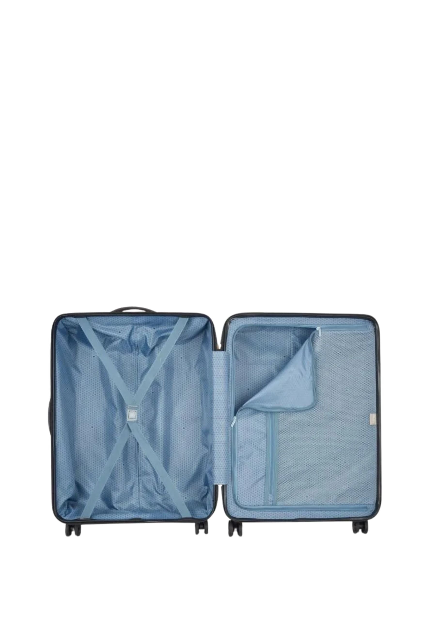Trolley medio Delsey Paris modello Airship - praticità e sicurezza per ogni viaggio