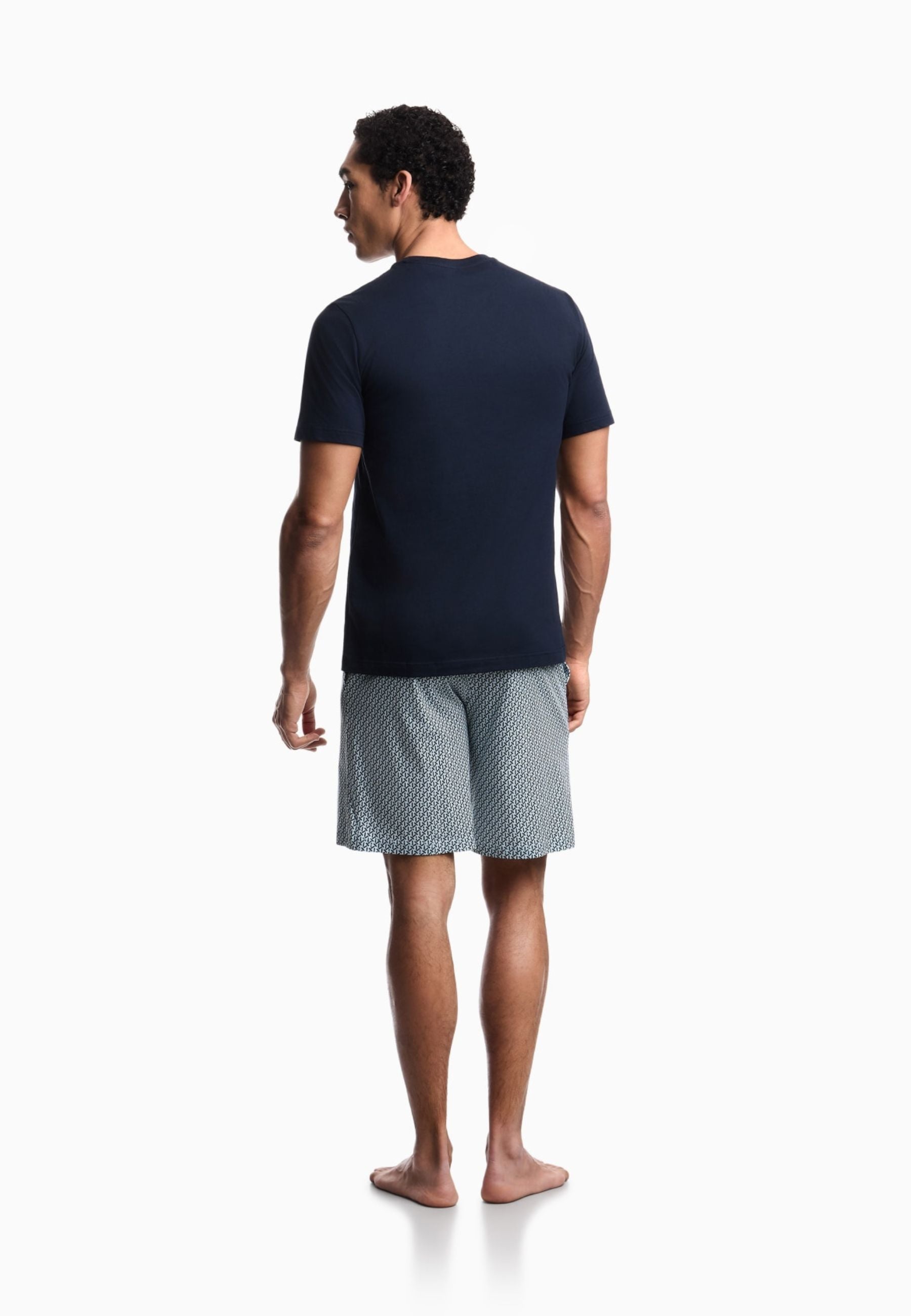 Emporio Armani - Pigiama 2 pezzi in jersey di cotone