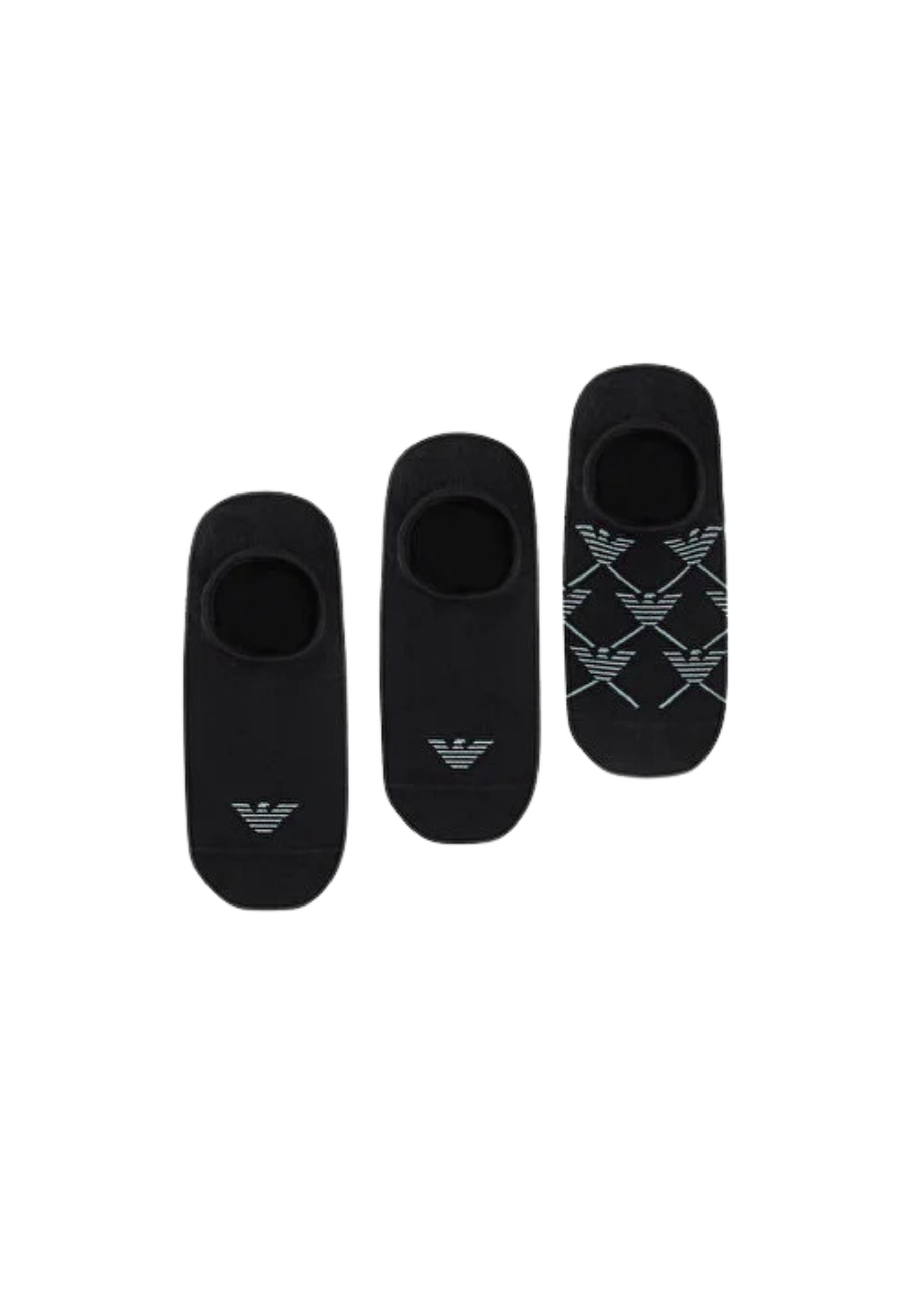 EMPORIO ARMANI - Pack 3 Fantasmini con Logo