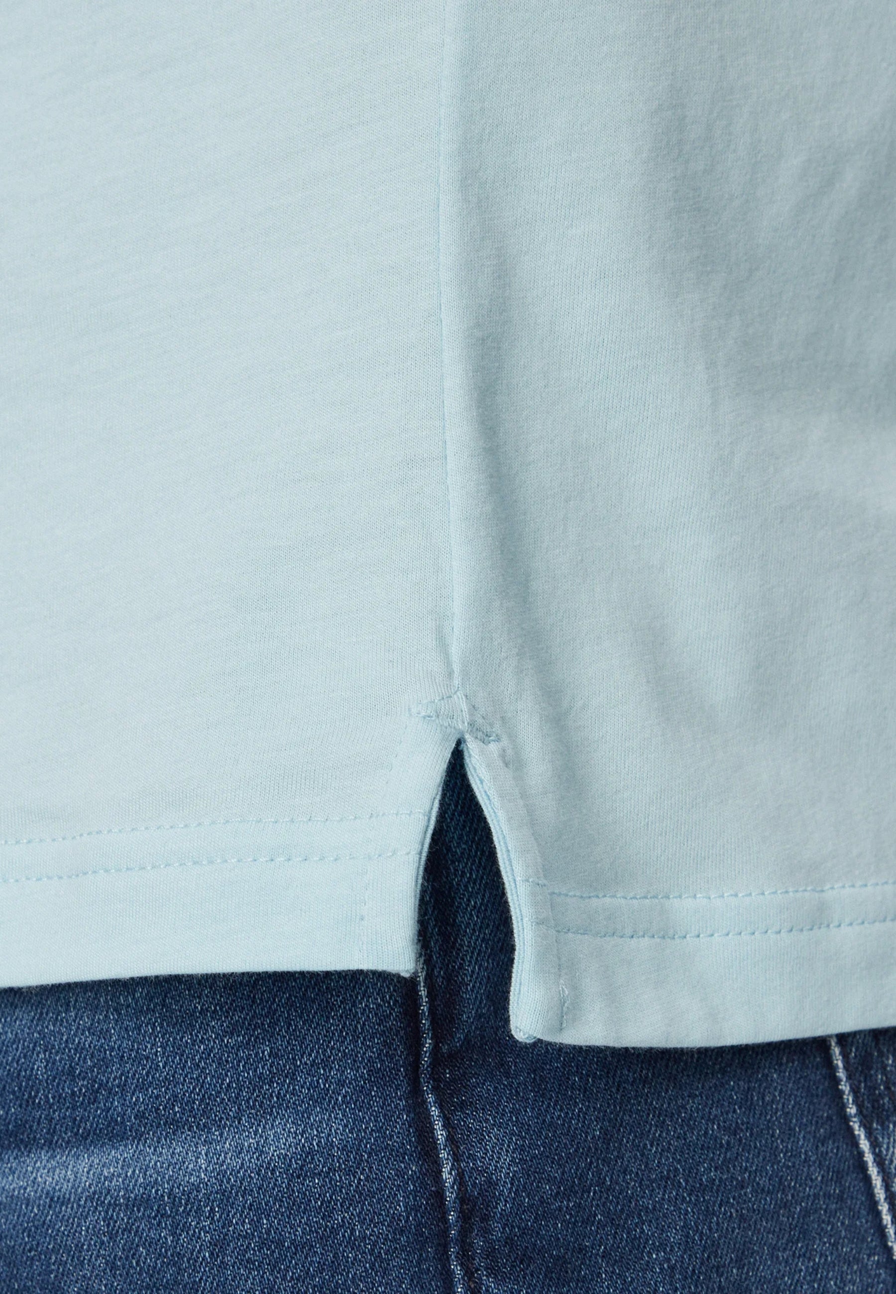 Emporio Armani Polo Uomo in Piqué di Cotone - Azzurro