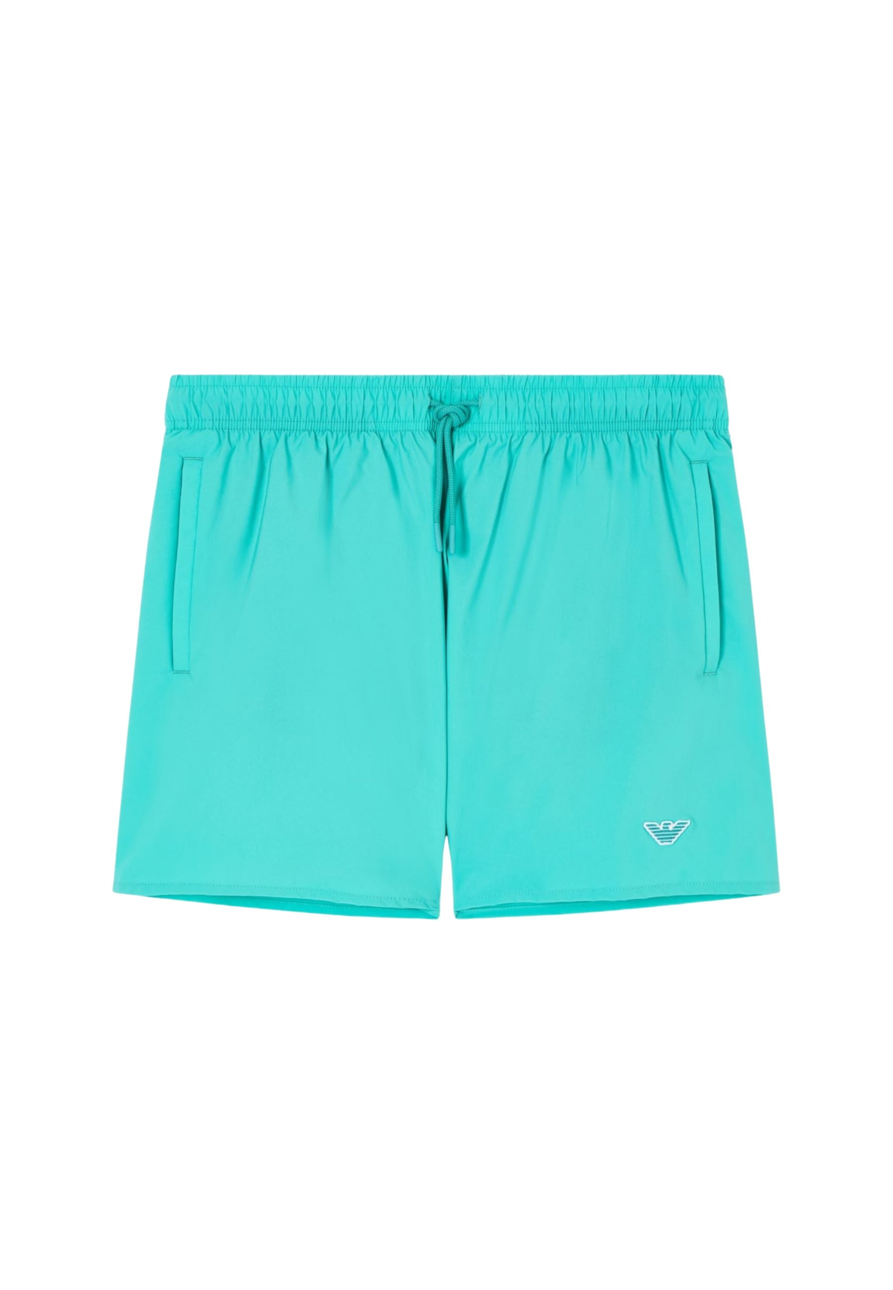 Costume da bagno uomo Emporio Armani - shorts con aquila ricamata
