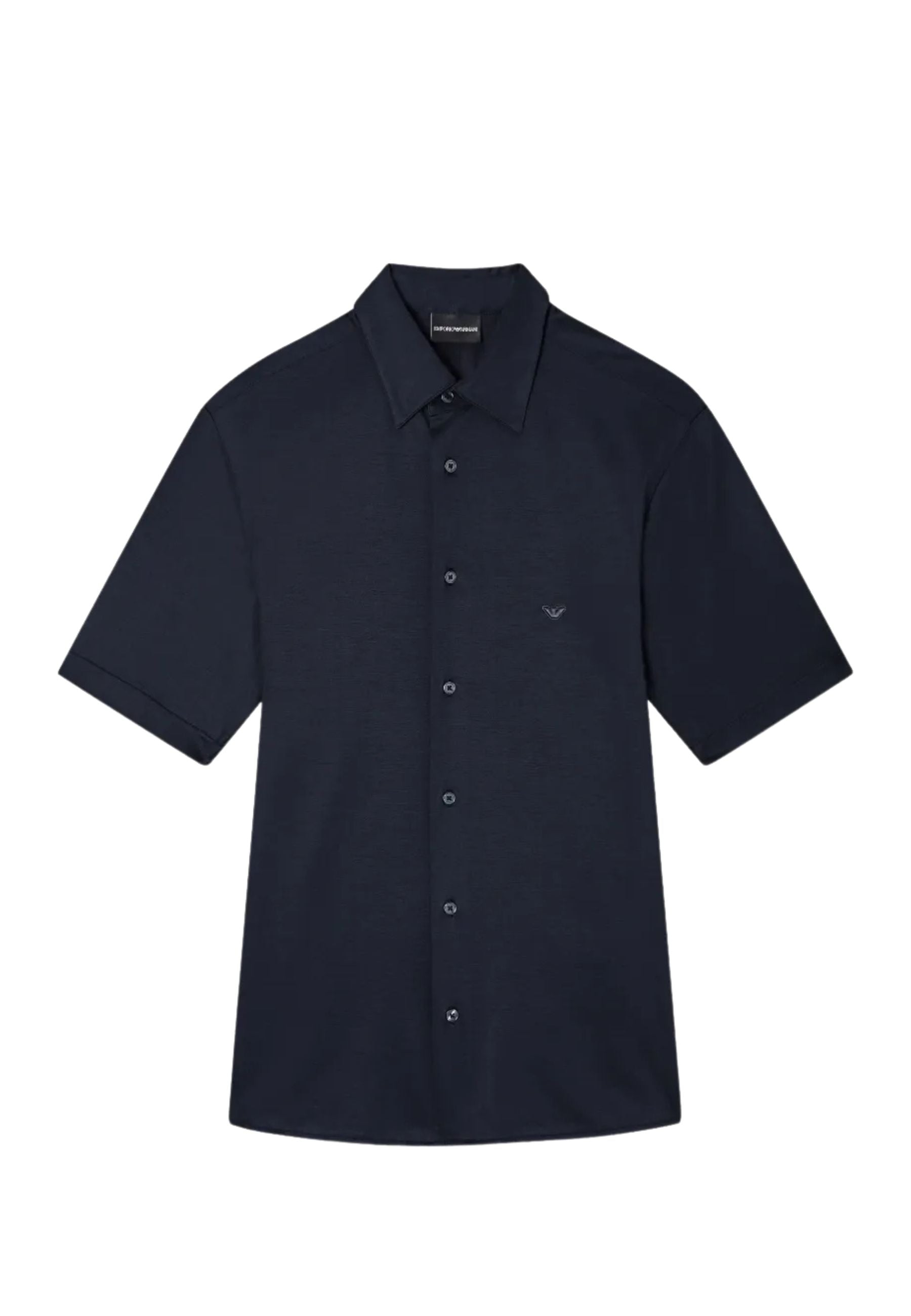 EMPORIO ARMANI - Camicia Beachwear in Misto Lino