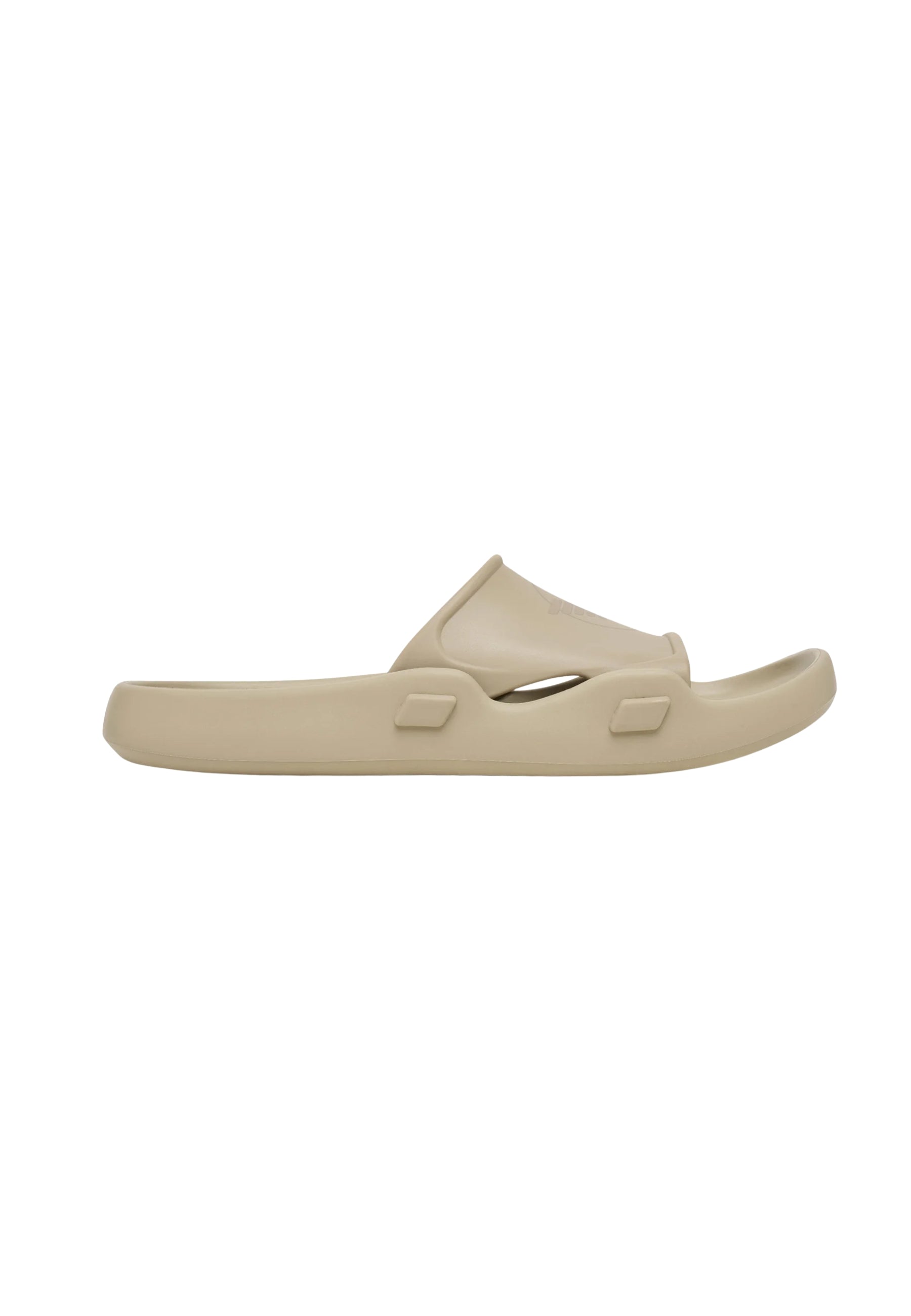 Emporio Armani Sliders Sagomate con Aquila - Beige