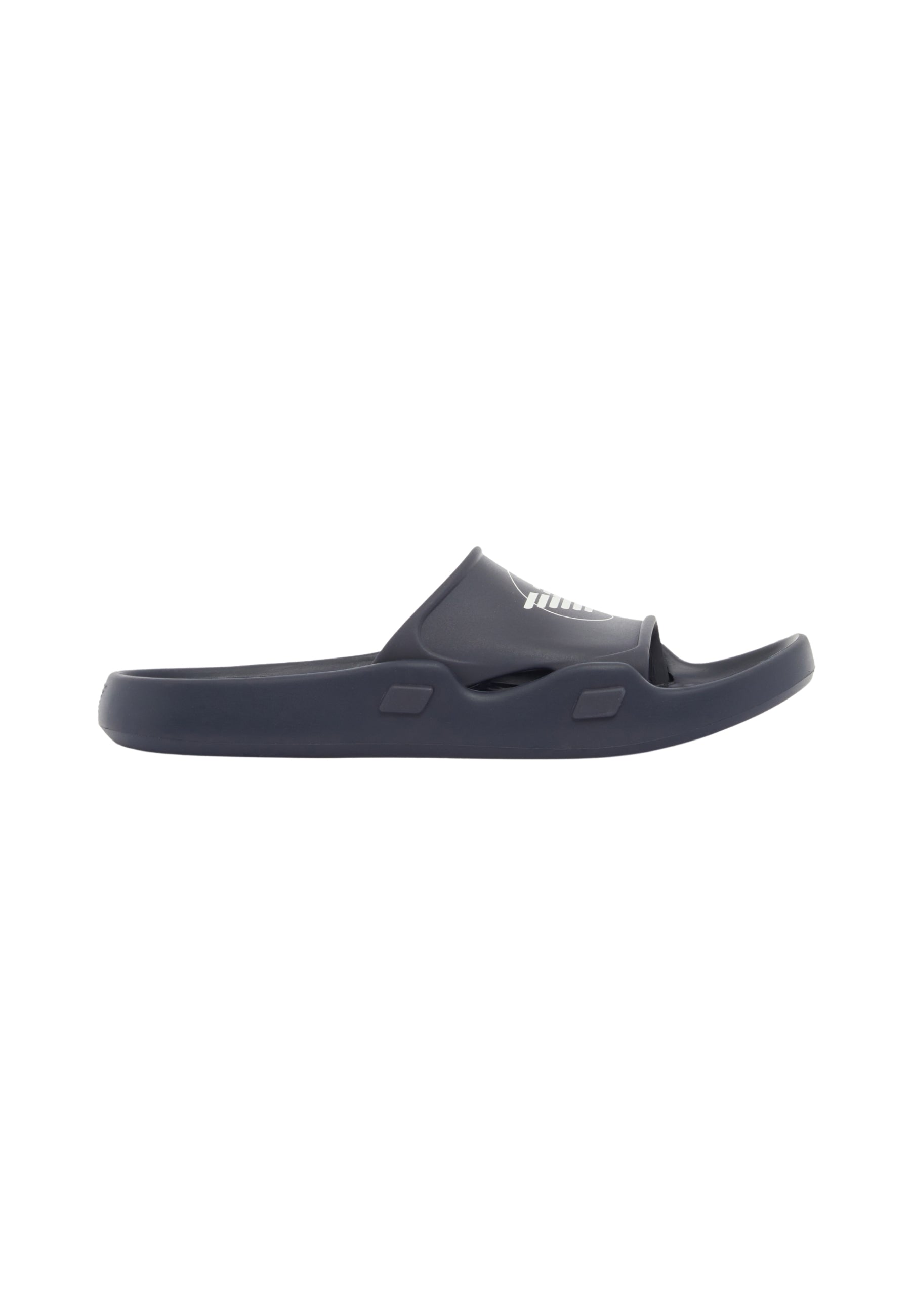 Emporio Armani Sliders Sagomate con Aquila - Blu