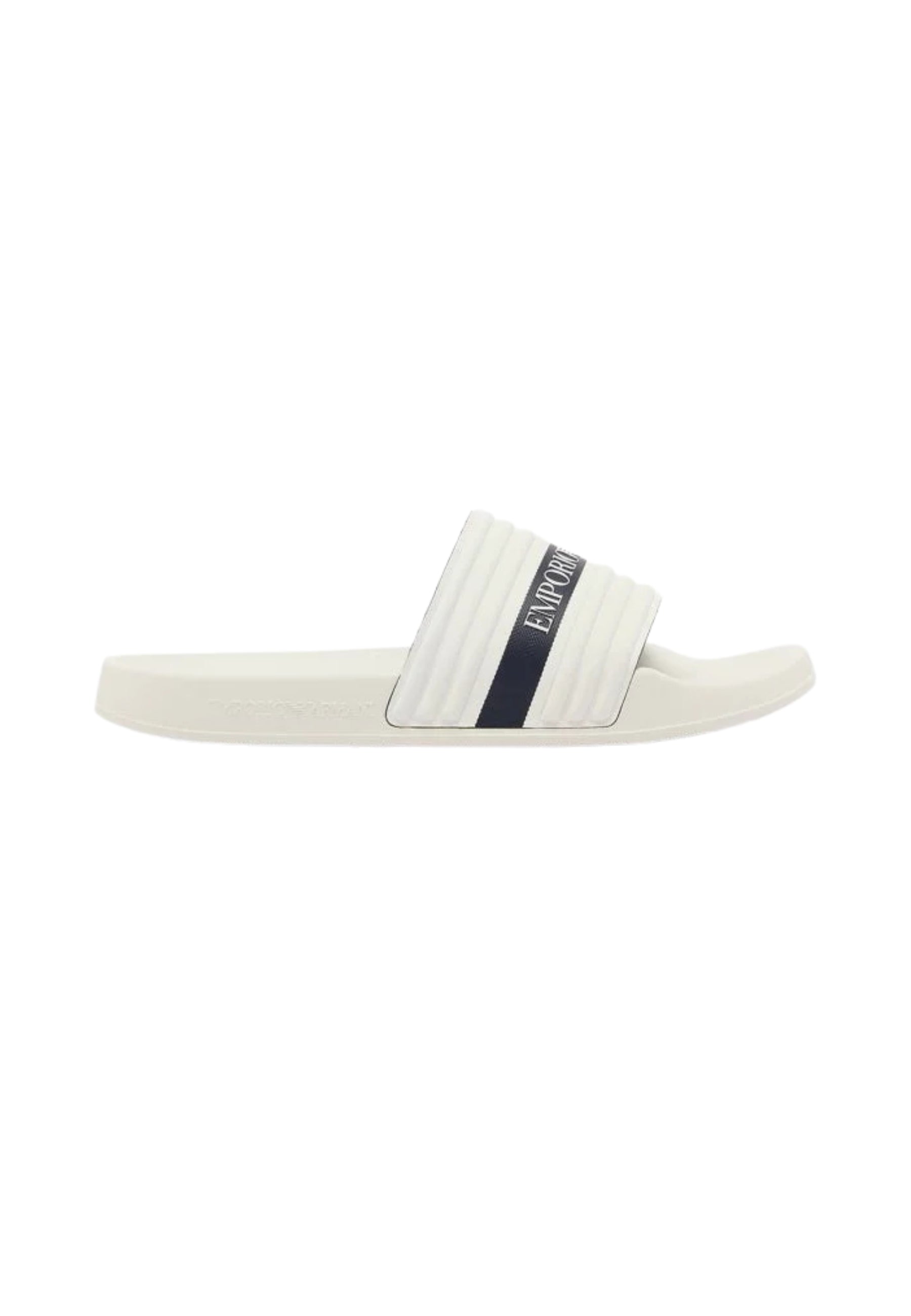 Emporio Armani Sliders Logotape in PVC