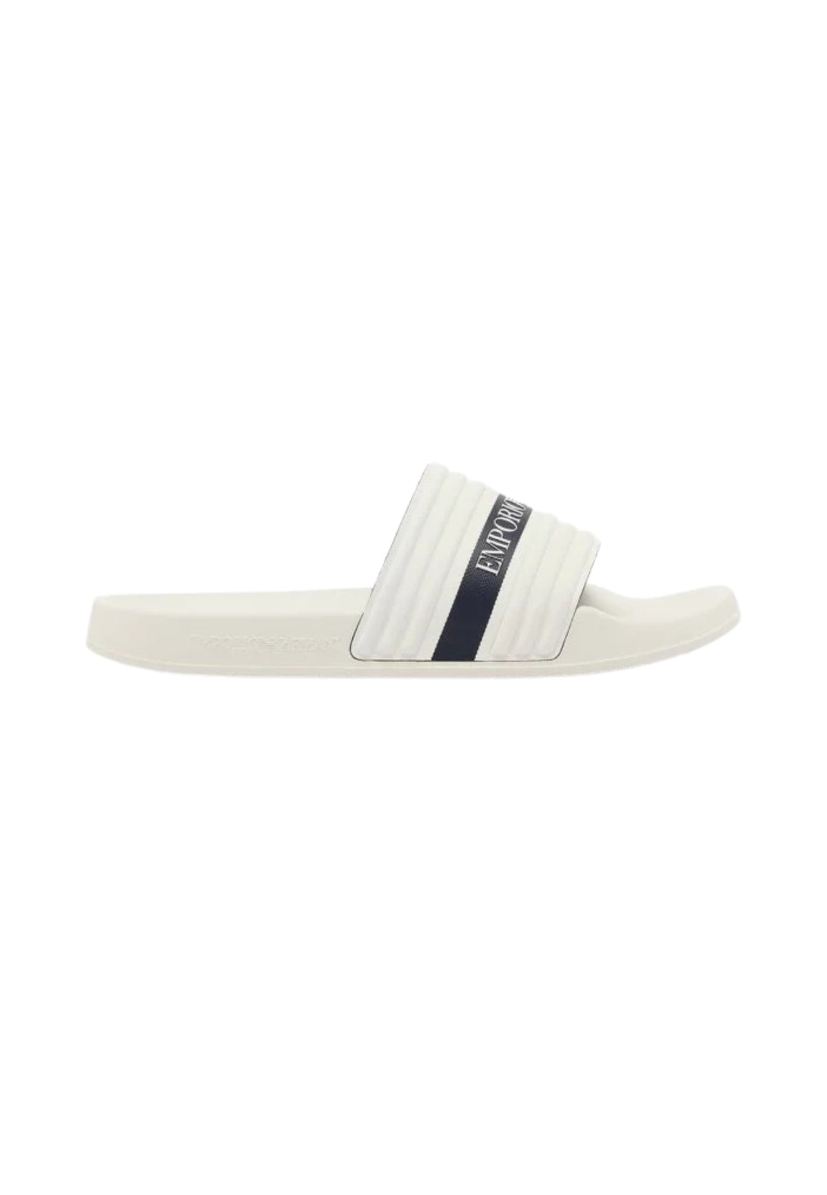 Emporio Armani Sliders Logotape in PVC