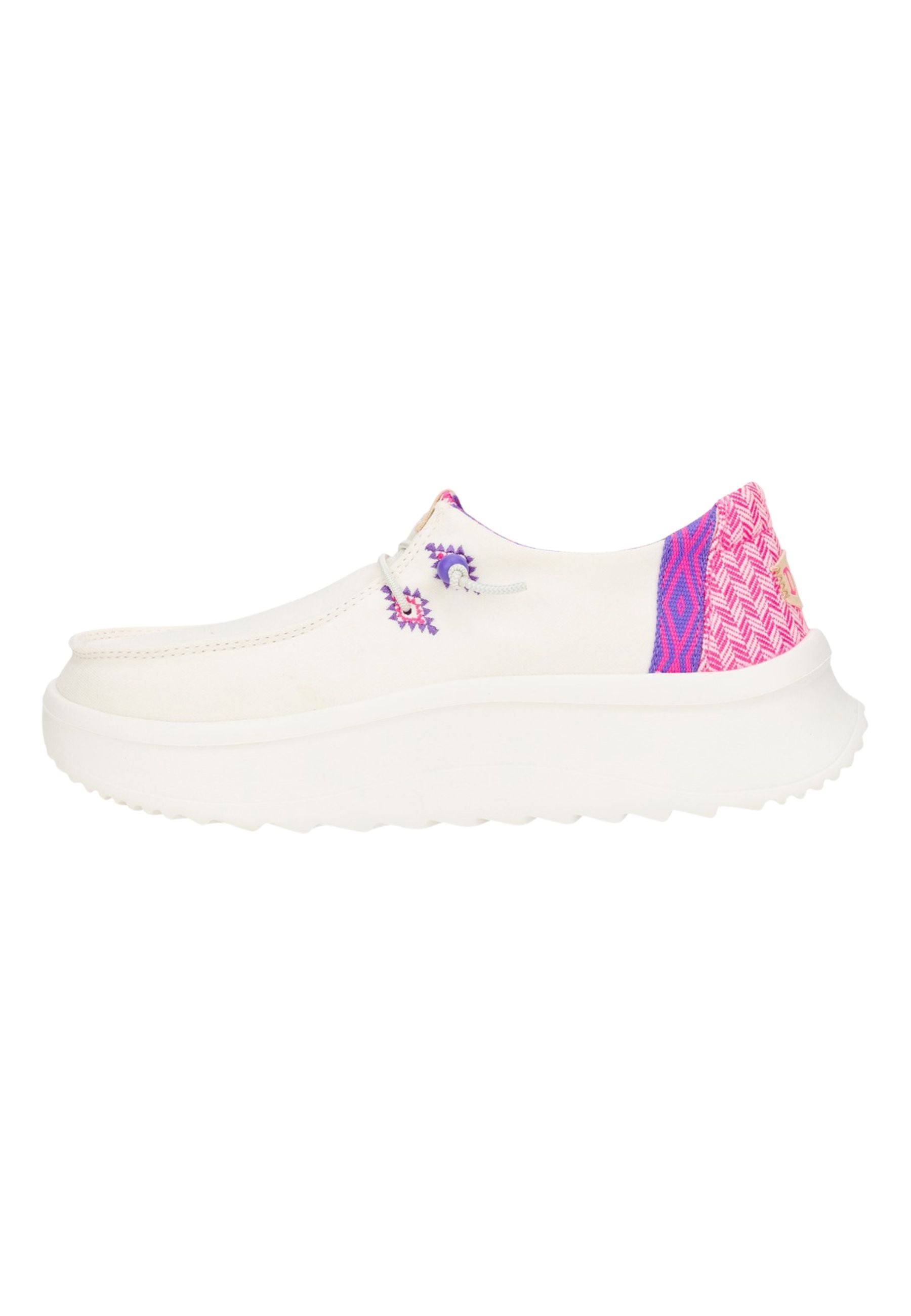 Wendy Peak Chambray Woven da donna - mocassino platform in tessuto intrecciato