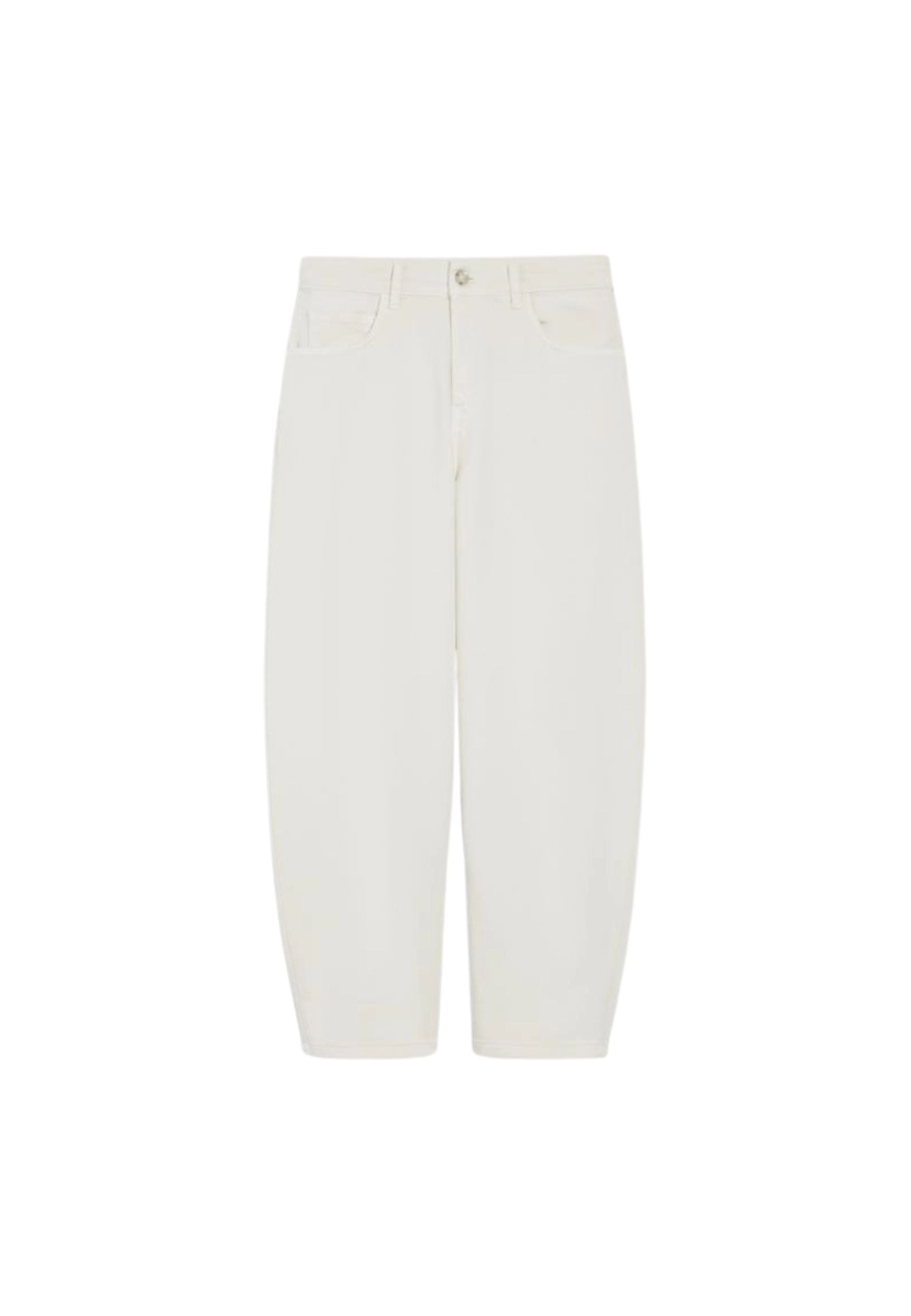 iBlues - Pantaloni barrel in raso di cotone stretch