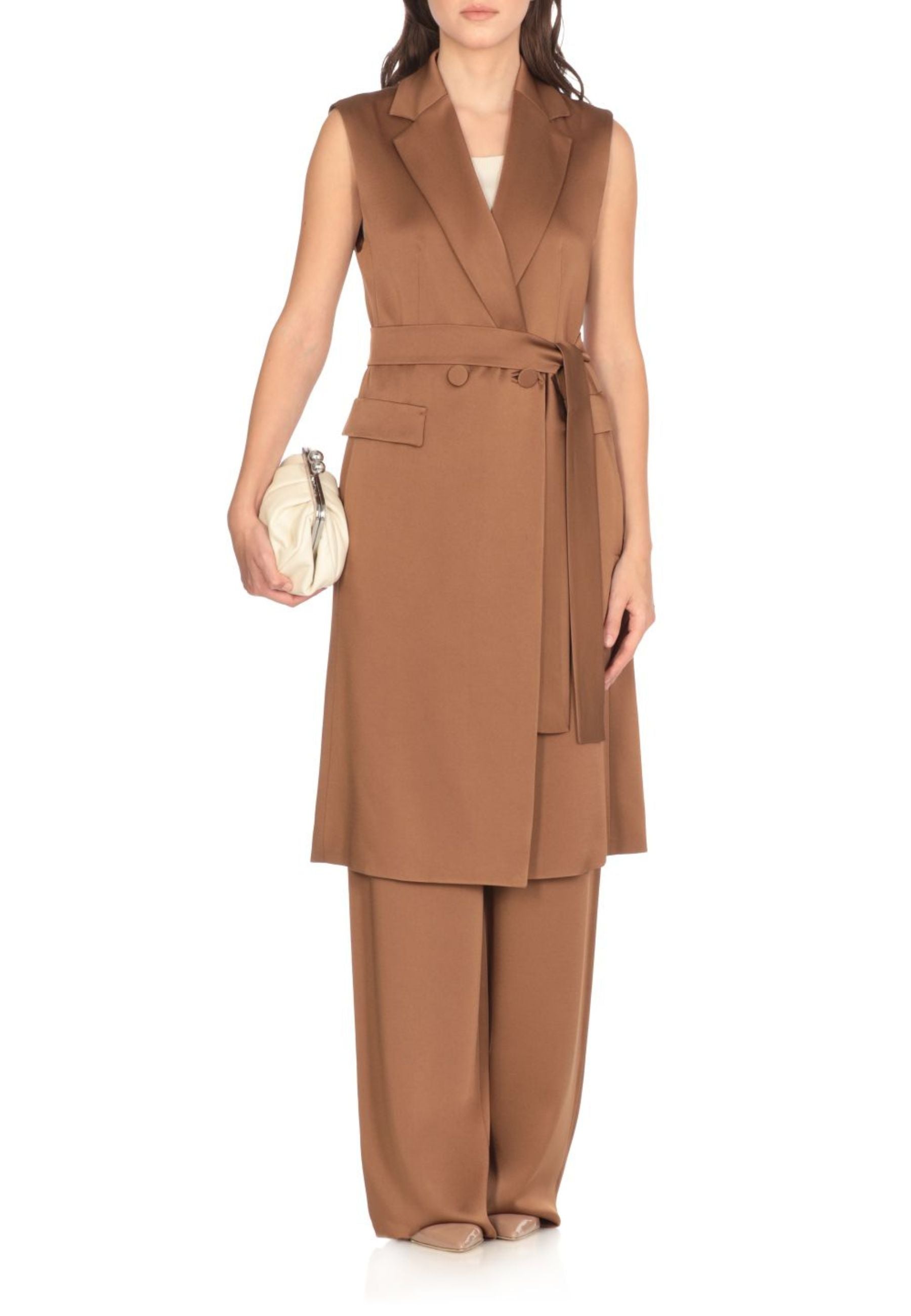 Max Mara Studio - Giacca smanicata AFGANO