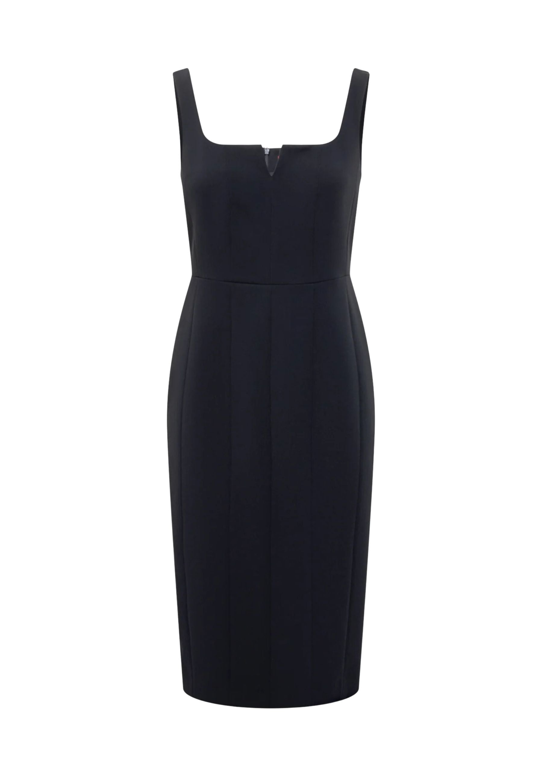 Abito midi donna dalla linea essenziale ed elegante