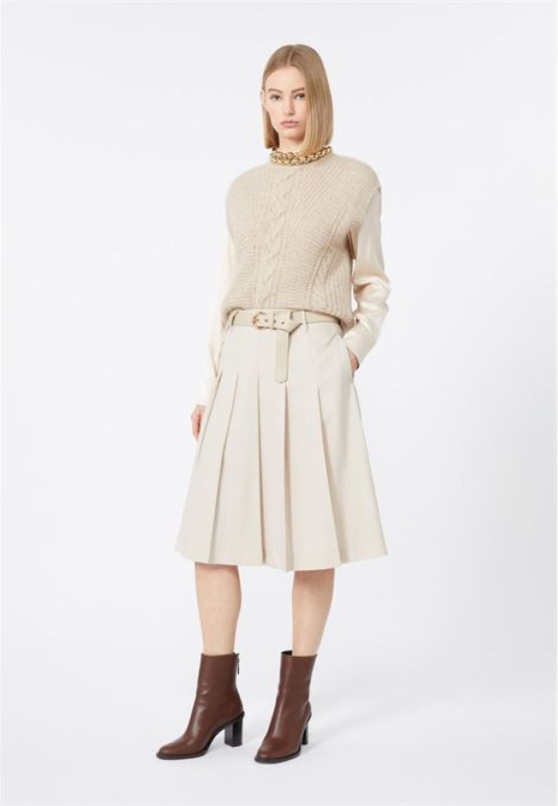 Max Mara Studio - Gonna GIMMY in lana vergine