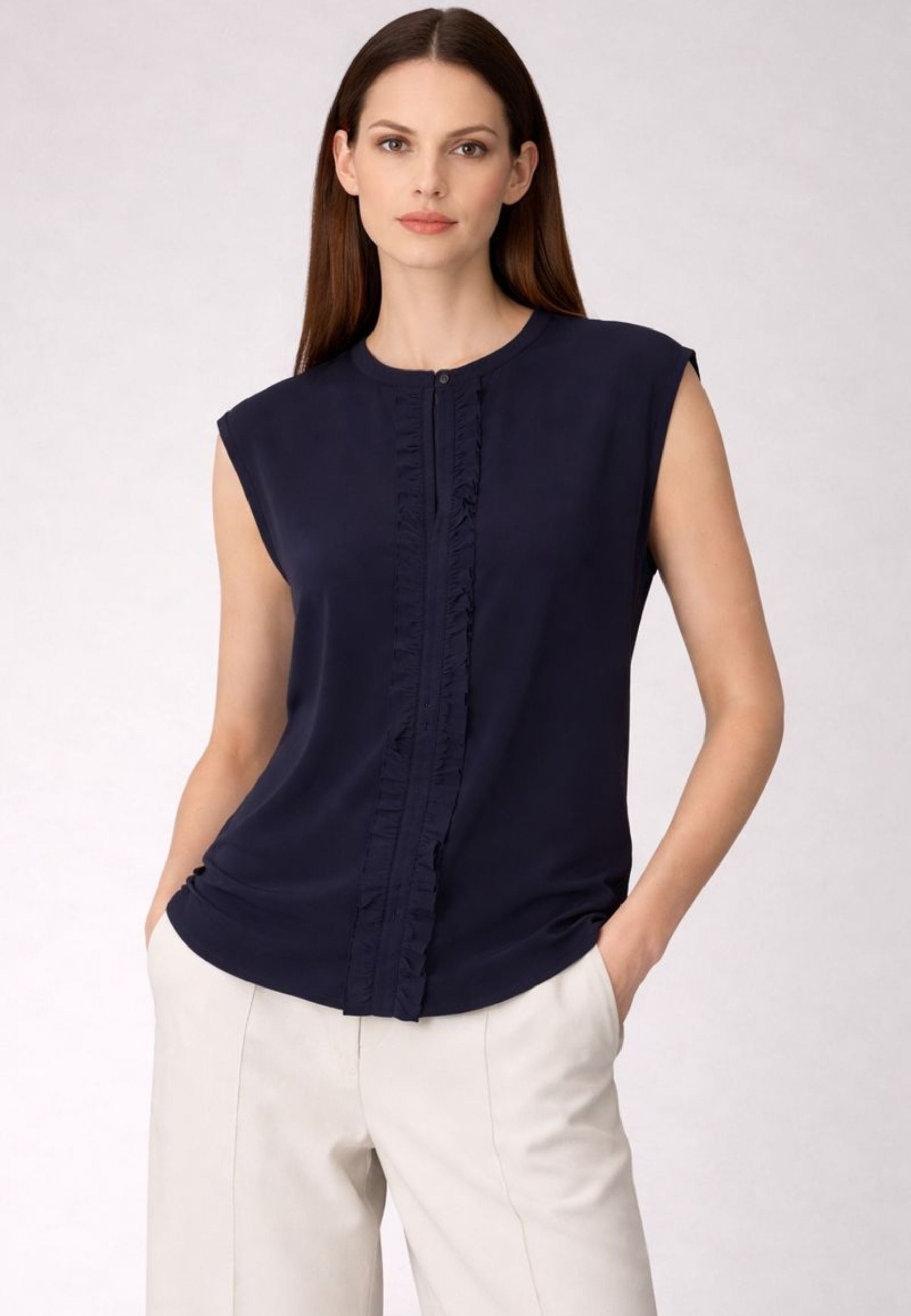 Top Matilde smanicato