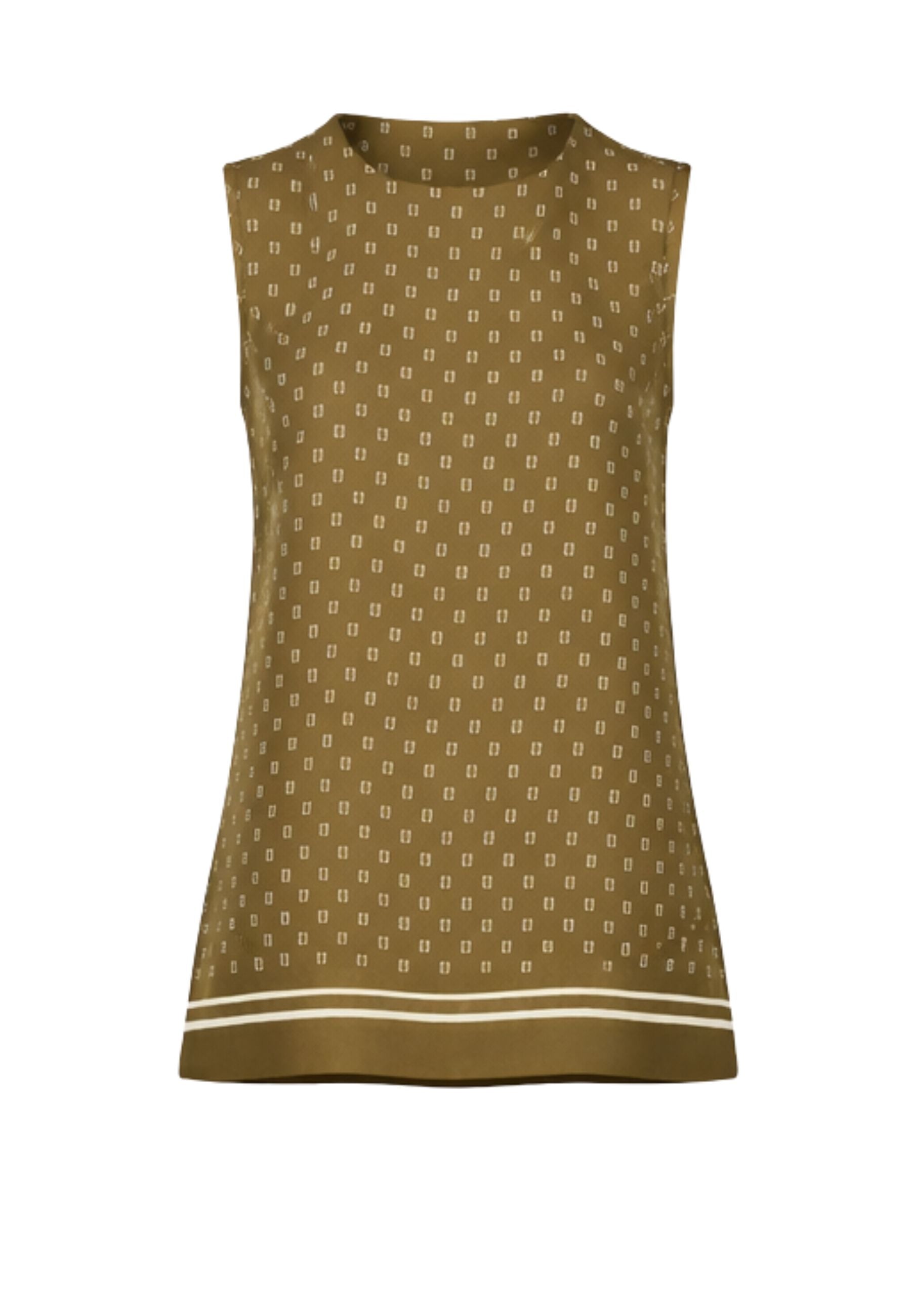 Max Mara Studio - Top in seta con stampa foulard