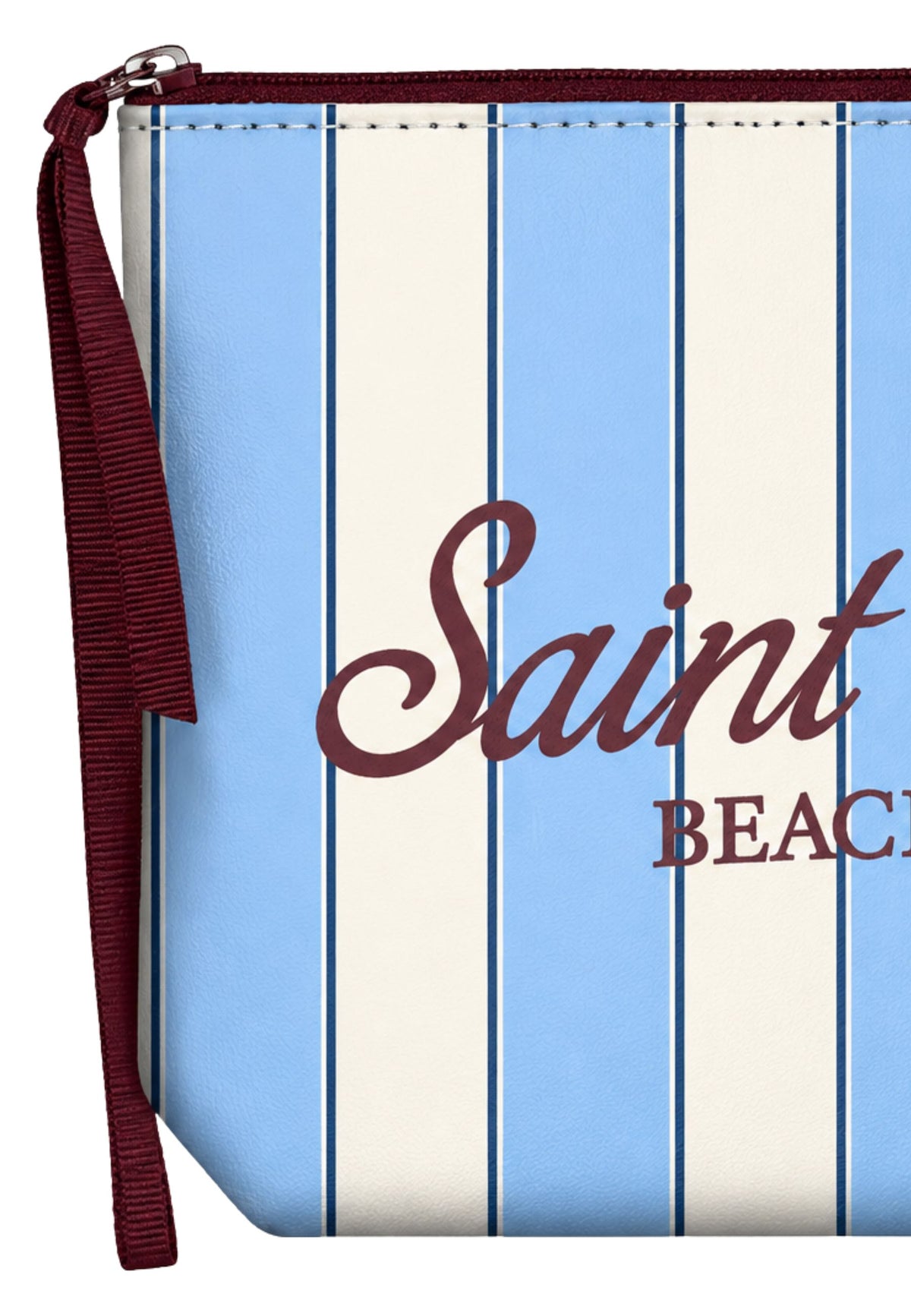 ochette Aline in neoprene a righe azzurre
