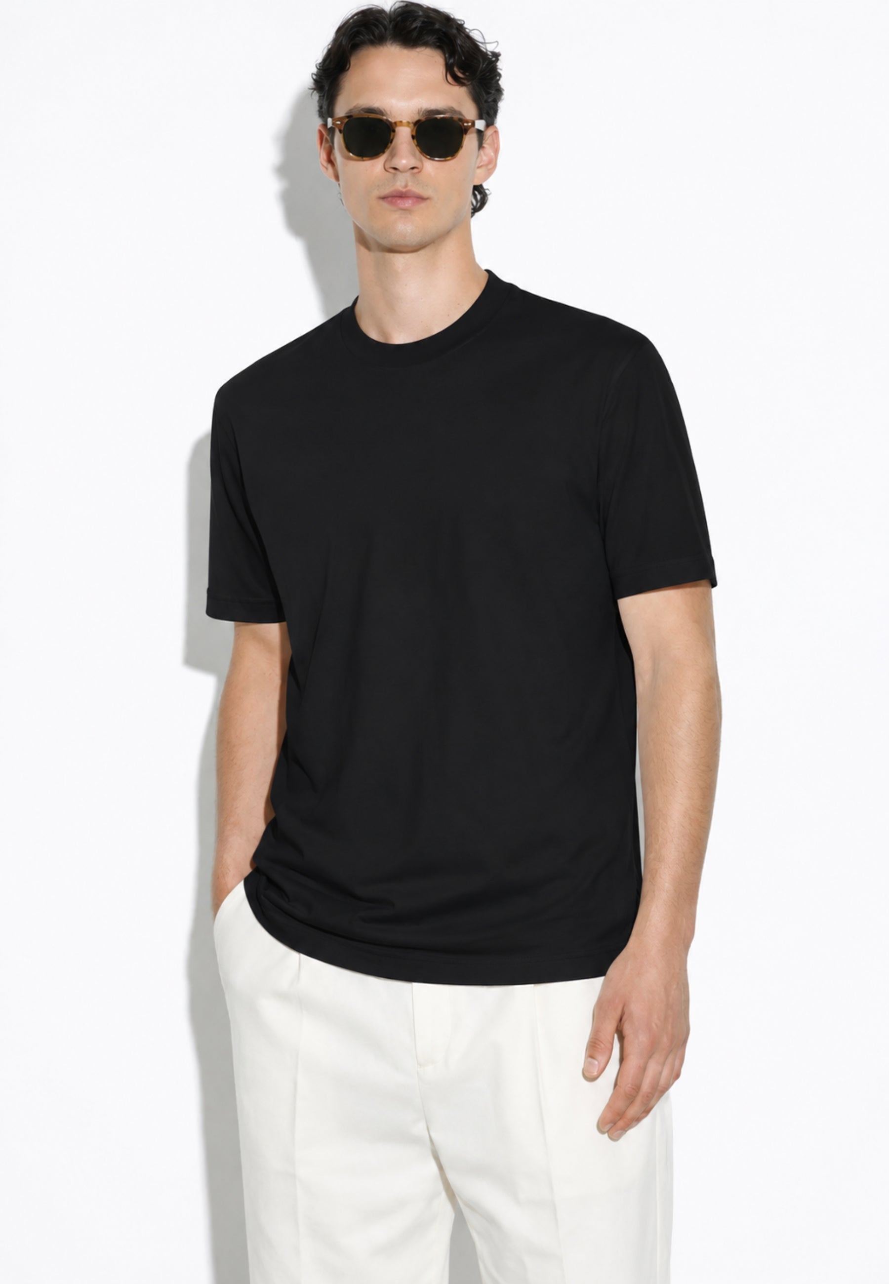 Paolo Pecora T-shirt in cotone girocollo