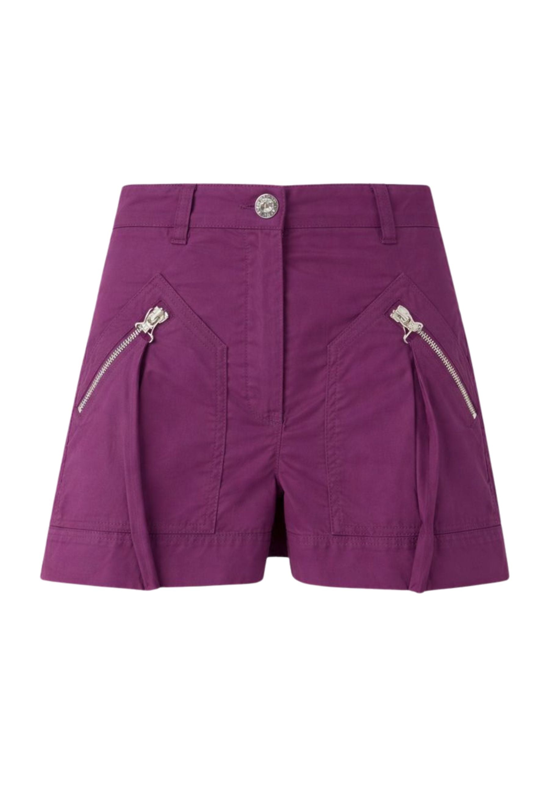 PINKO - Shorts donna in cotone stretch