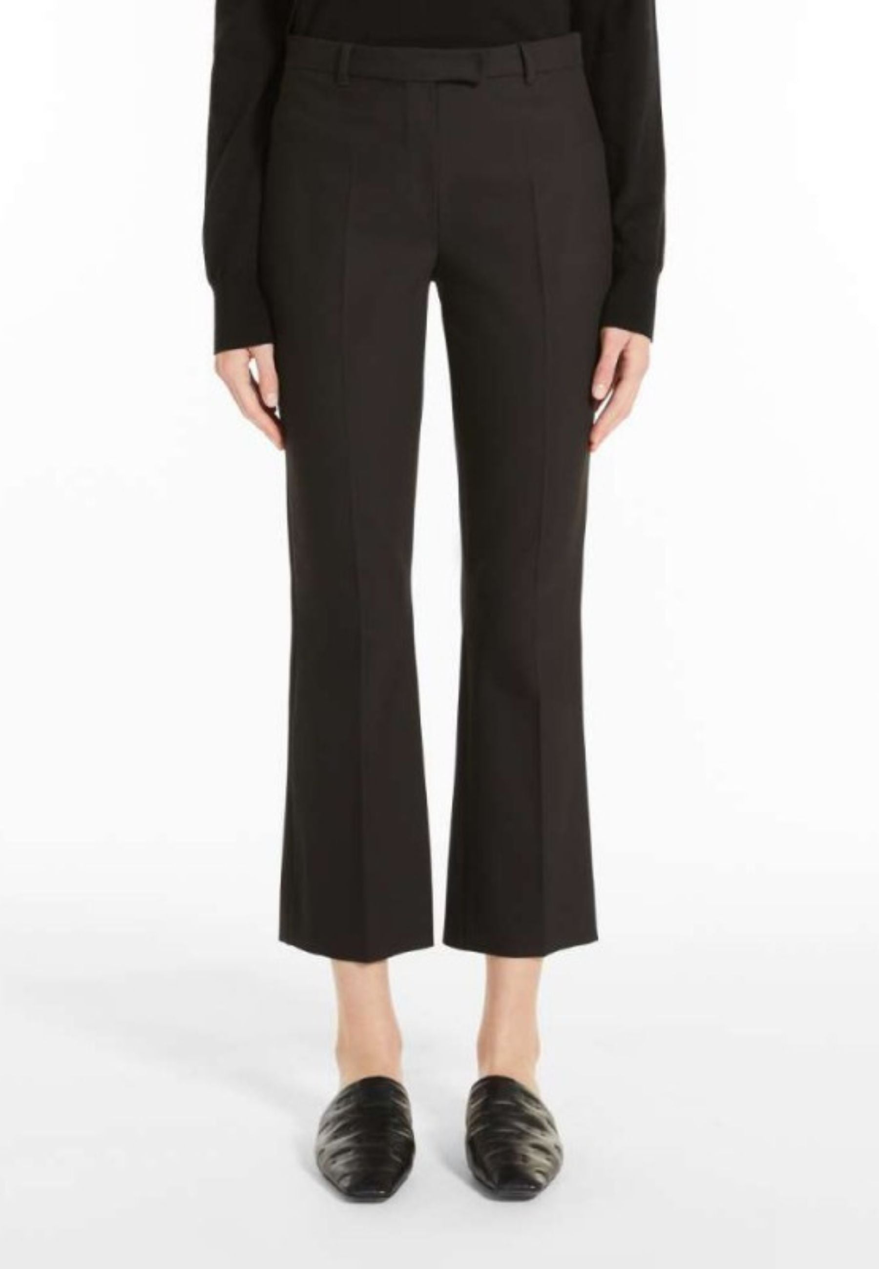 S Max Mara - Pantaloni Fatina in Cotone e Viscosa Stretch