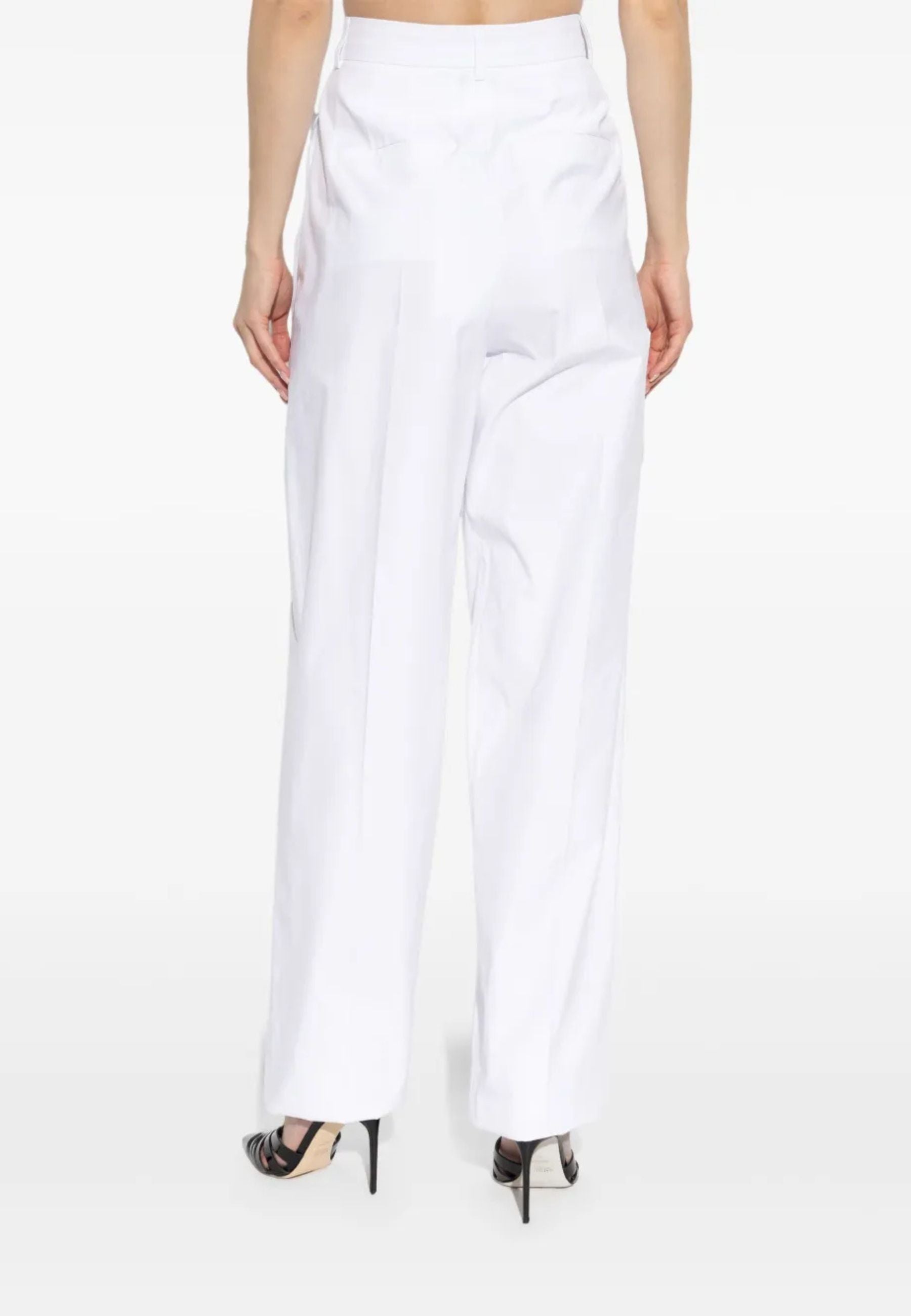 Sportmax - Pantaloni Leone in cotone