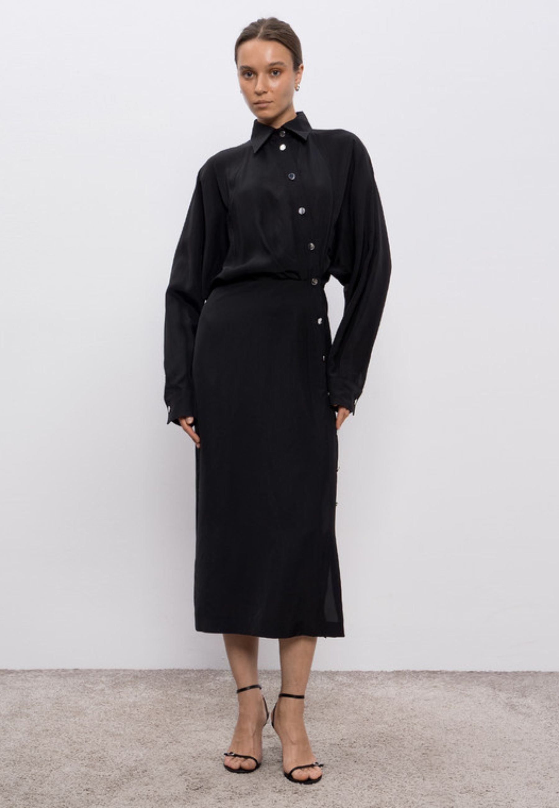 Sportmax - Abito camicia Maranta