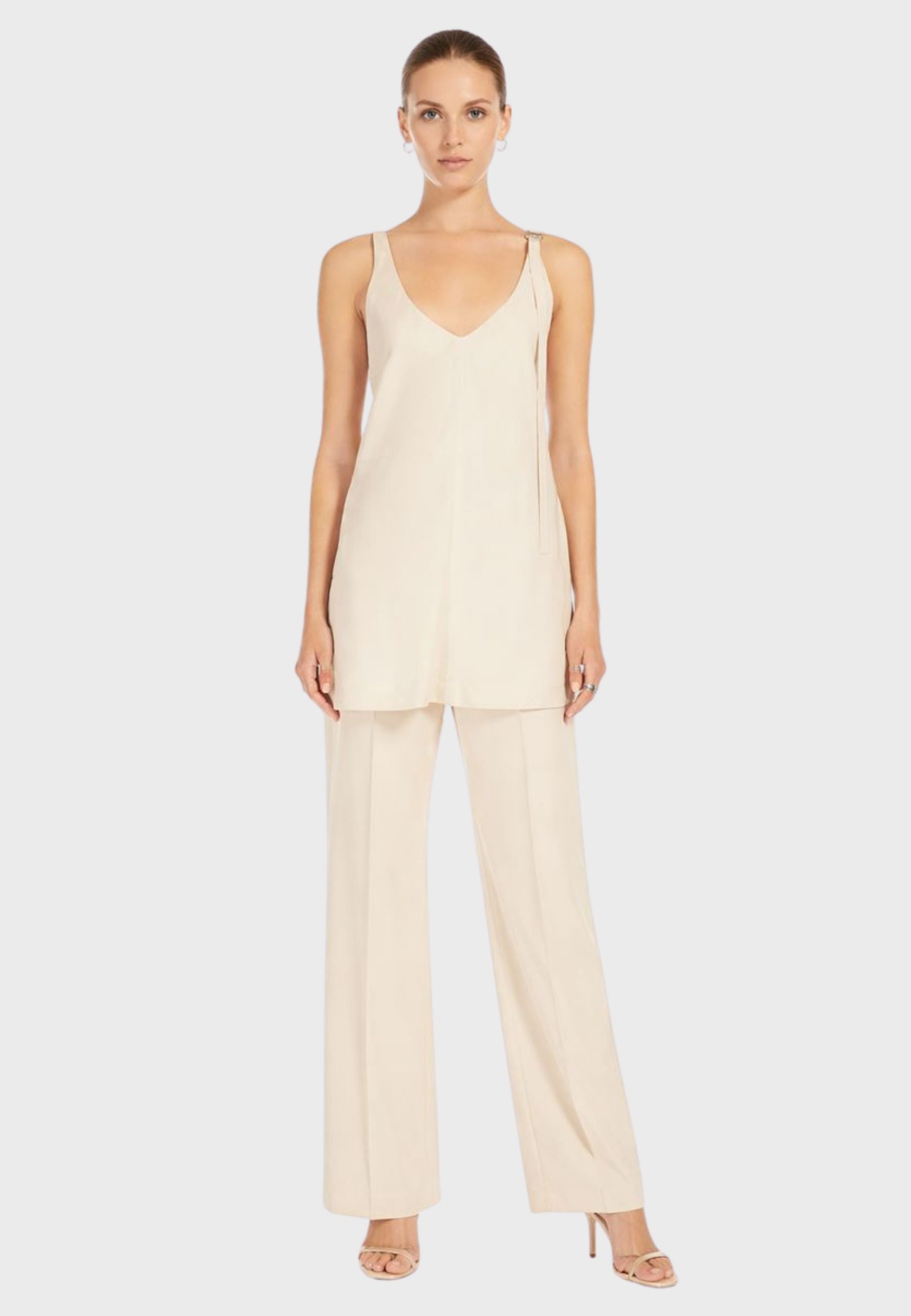 Top Sportmax "Waser" in viscosa