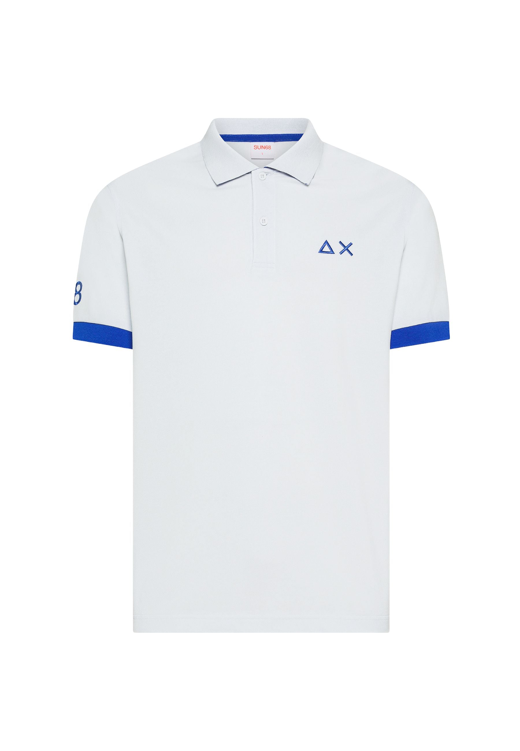 Polo SUN68 in cotone stretch
