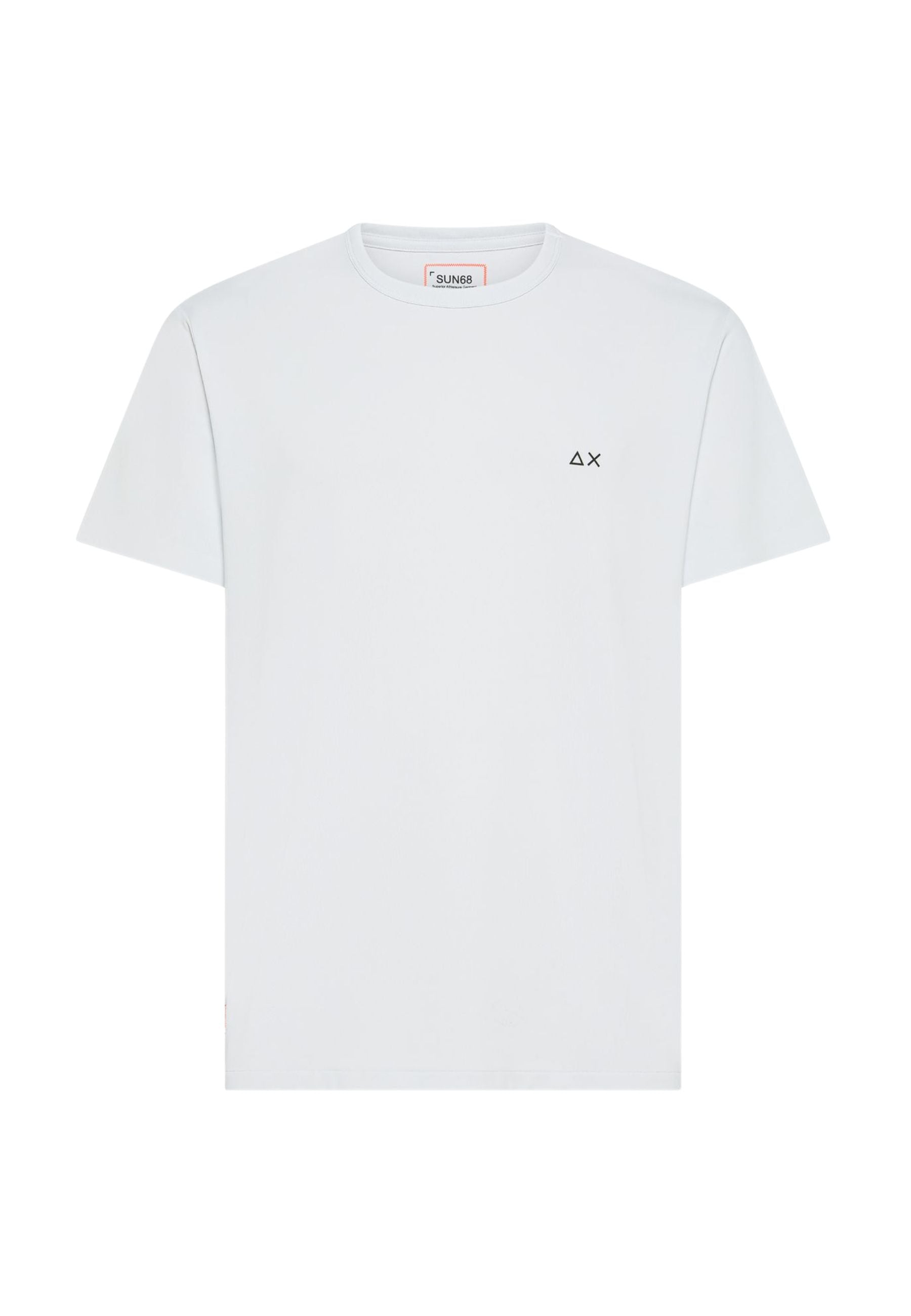 T-shirt in piquet stretch bianco