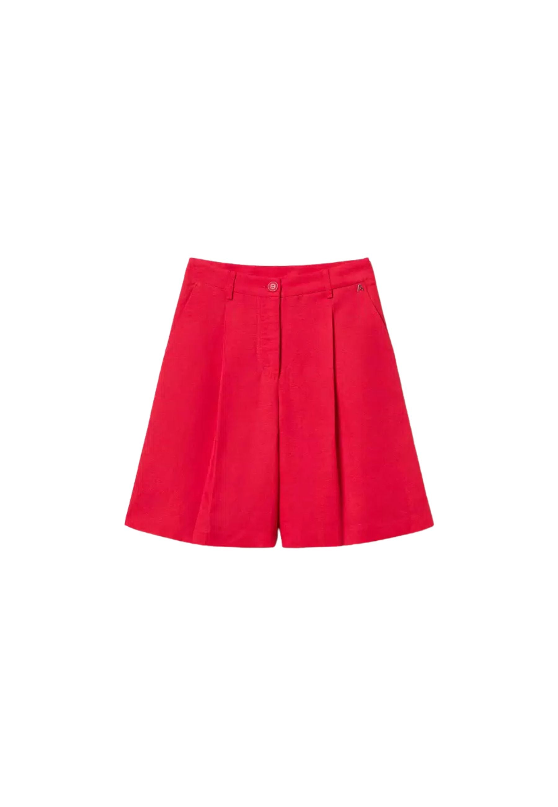 Bermuda Actitude in Lino e Viscosa Donna