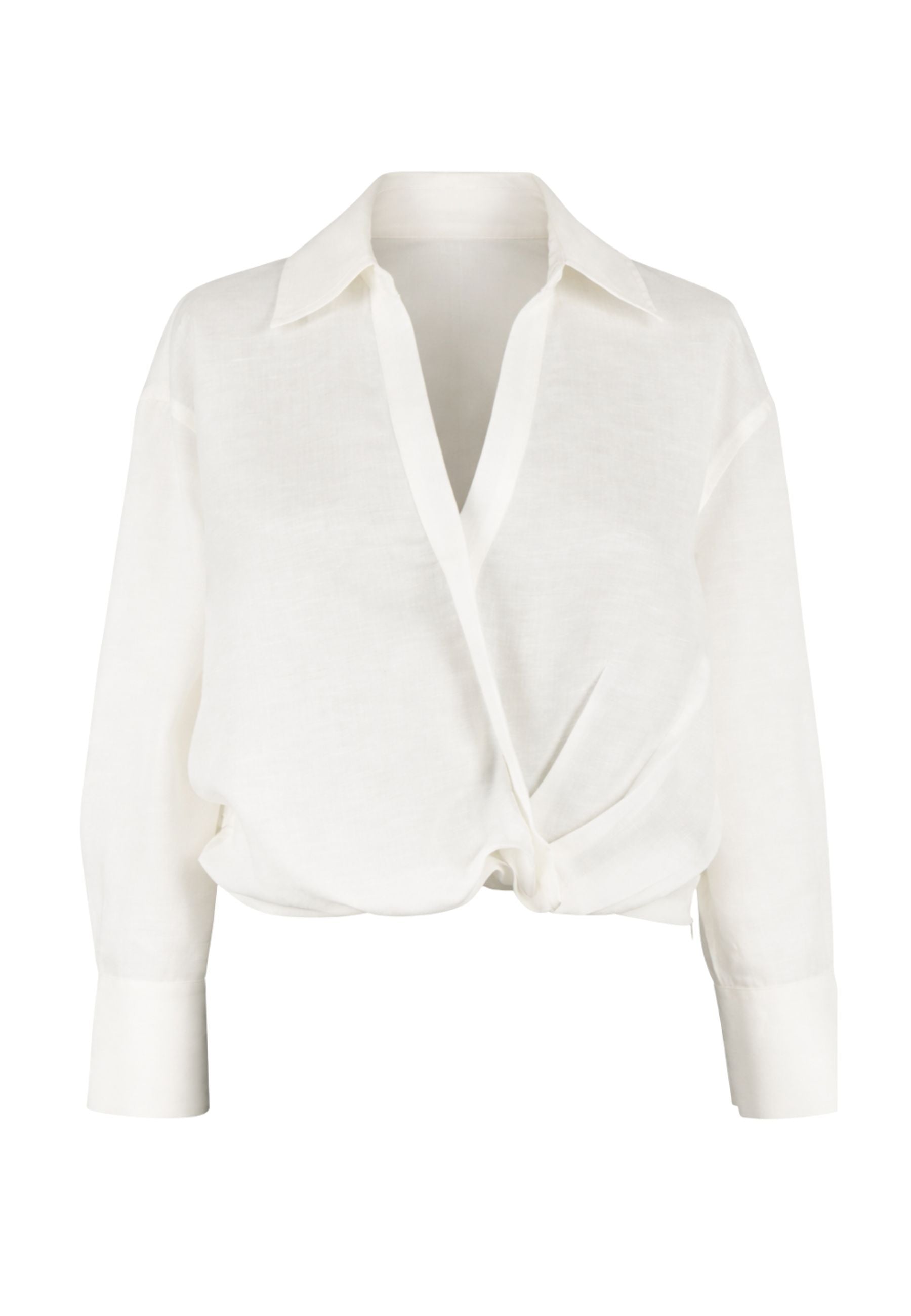 Camicia Actitude in misto lino e viscosa