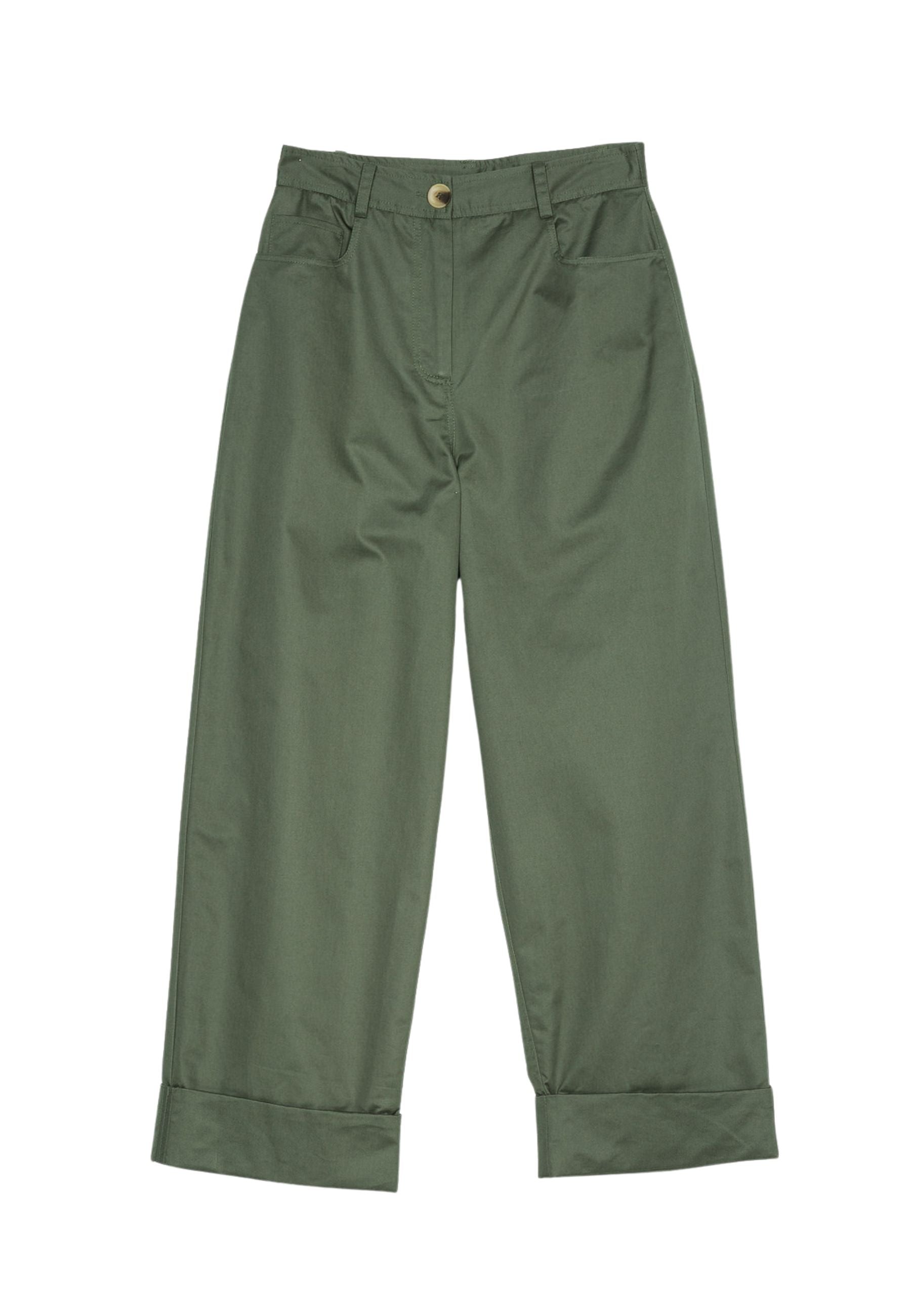 Pantalone donna in cotone