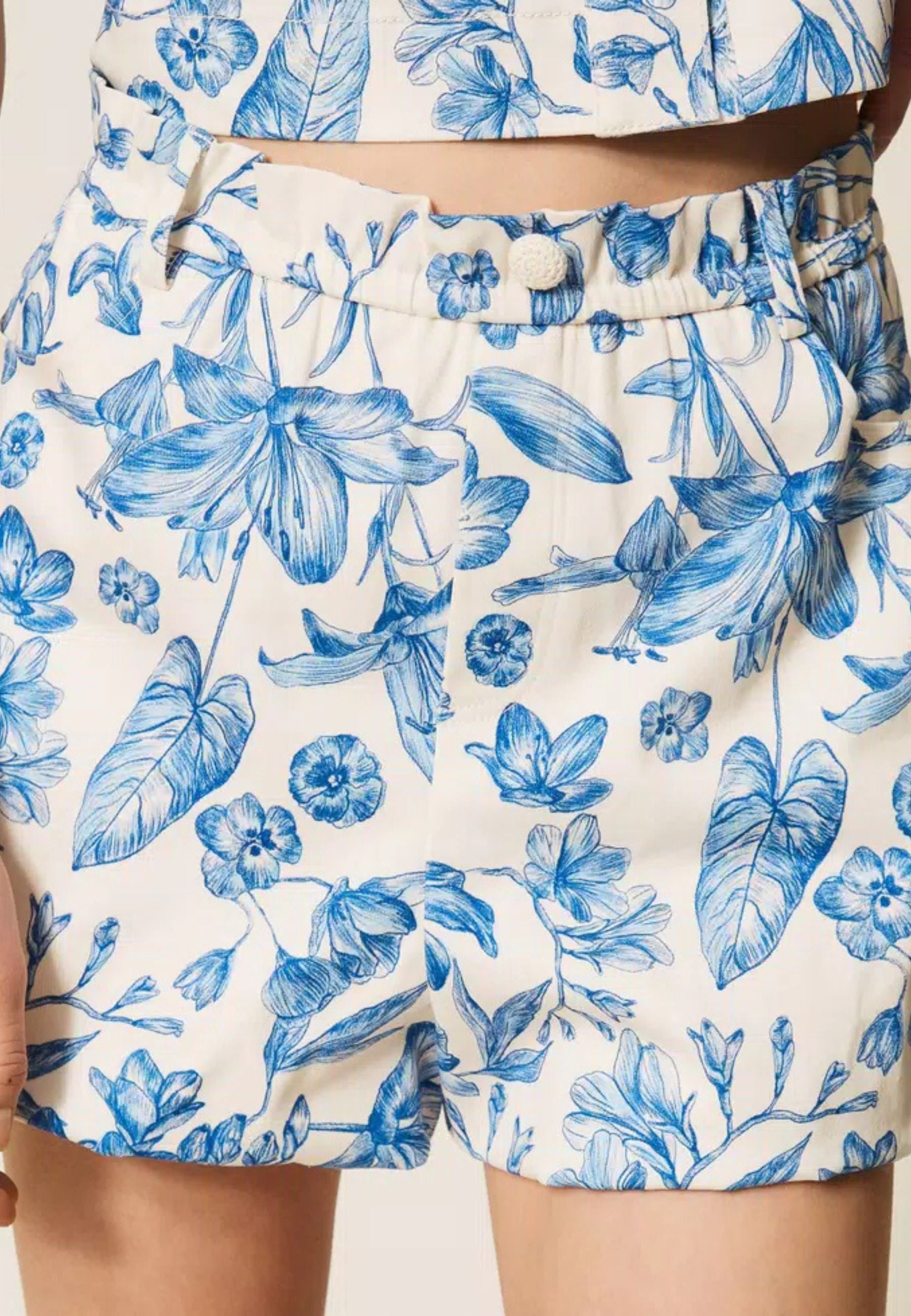 Shorts Actitude Toile de Jouy Donna