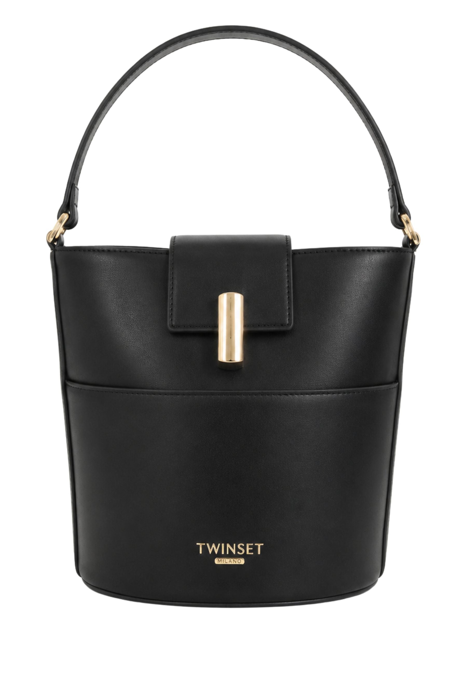 Twinset - Secchiello in ecopelle con tracolla