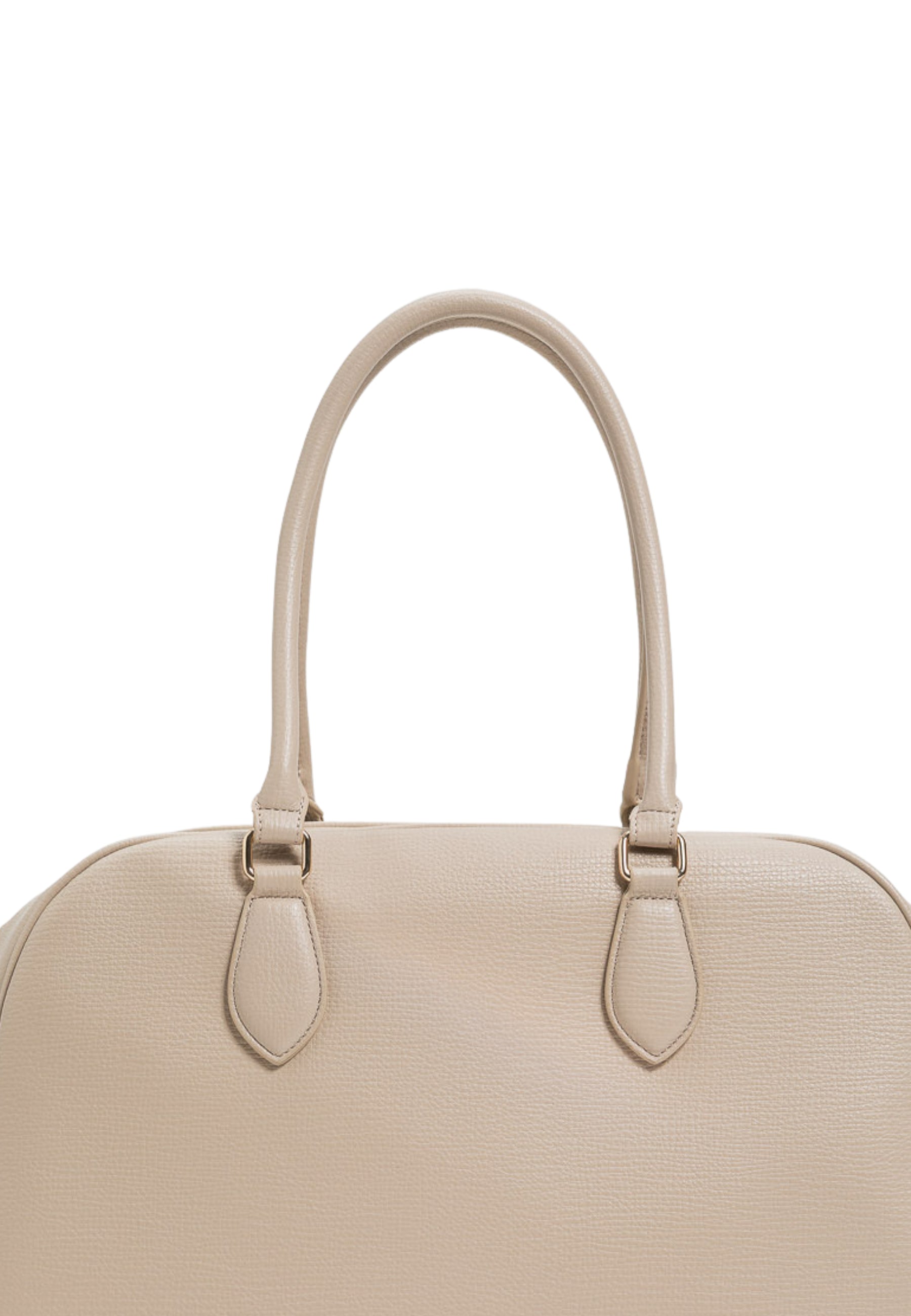 Borsa Beige Effetto Pelle Granata
