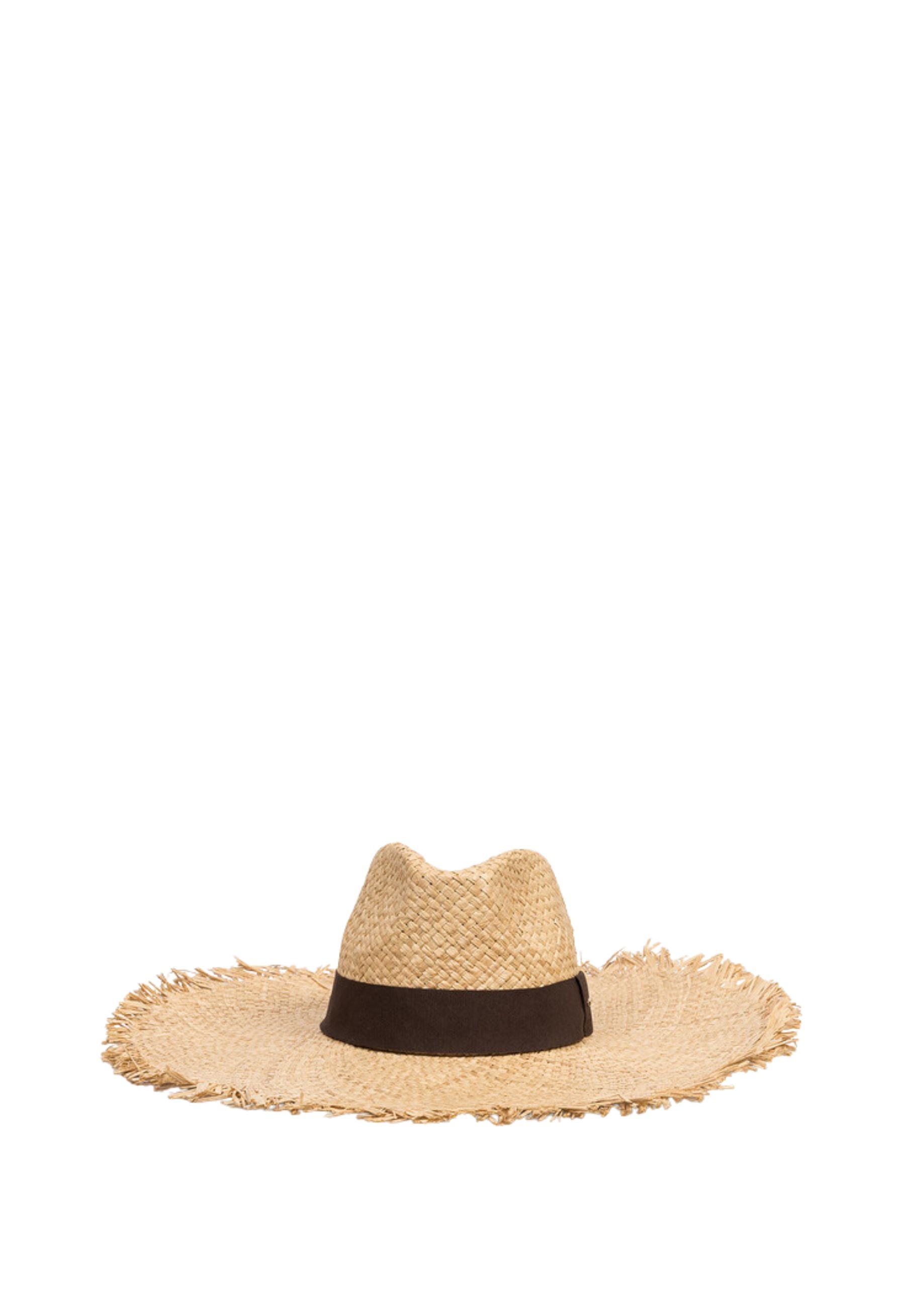 Cappello in paglia a tesa larga
