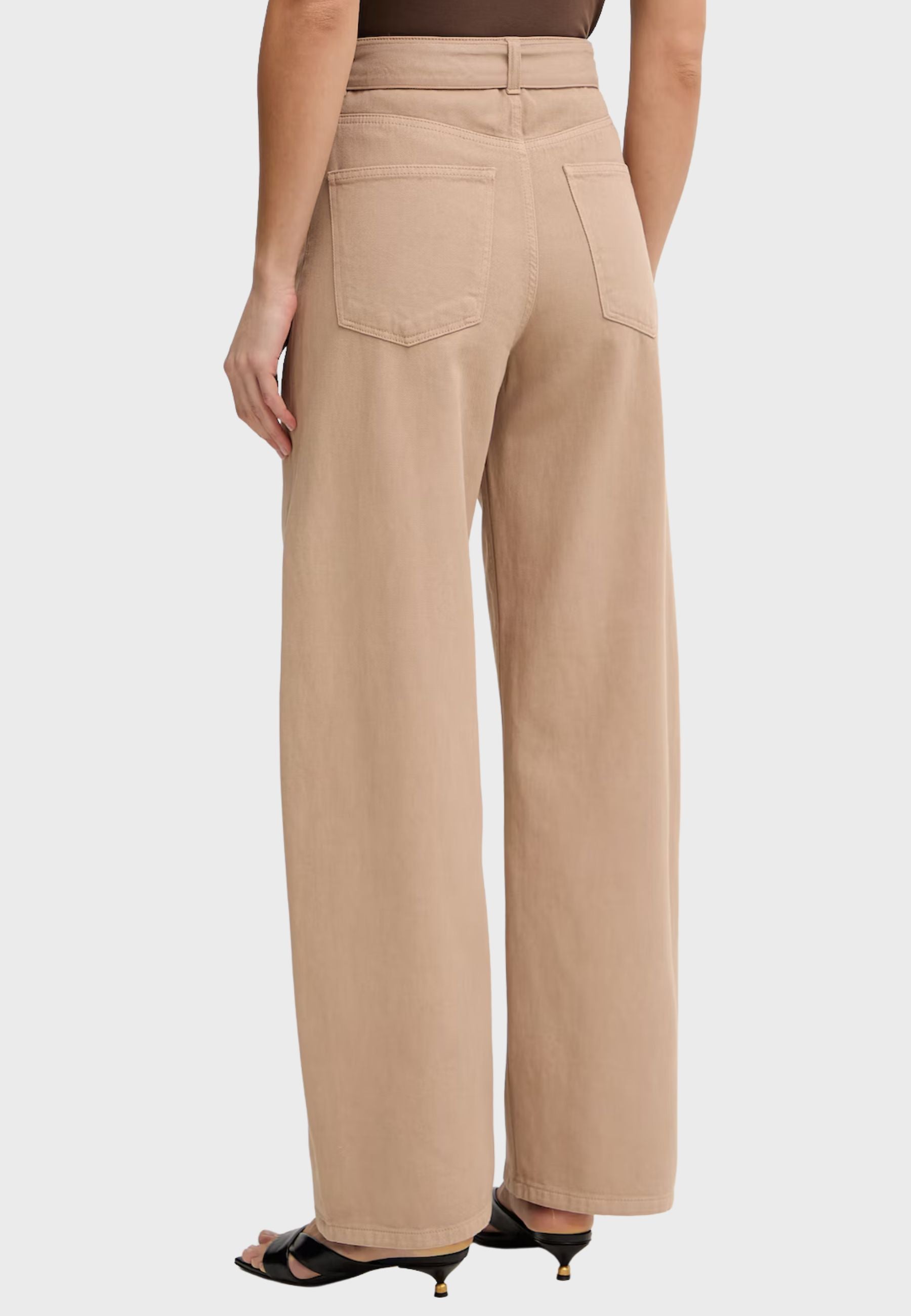 Jeans Wide Leg a Vita Alta
