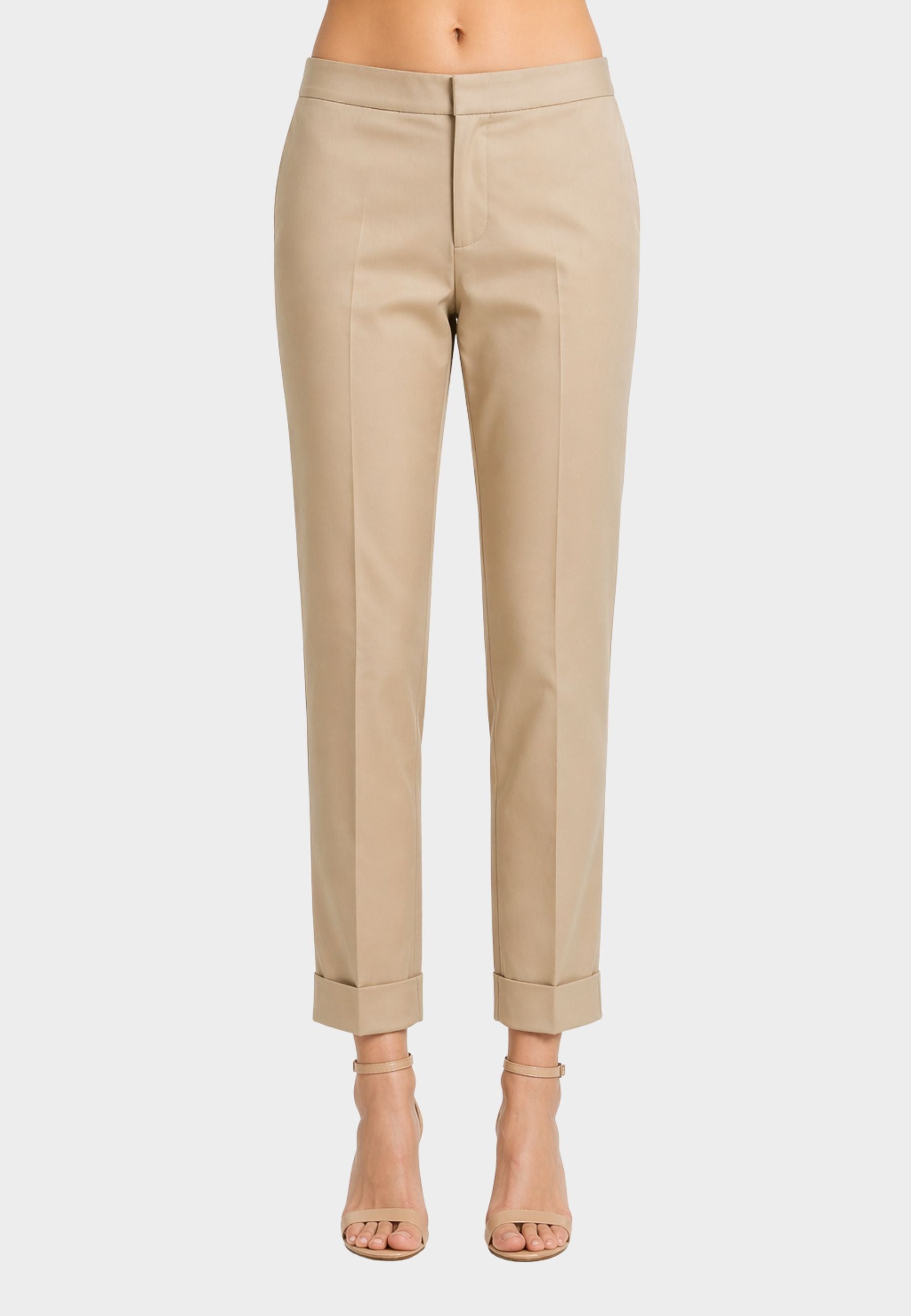 Pantalone a Sigaretta Twinset con Piega e Tasche America