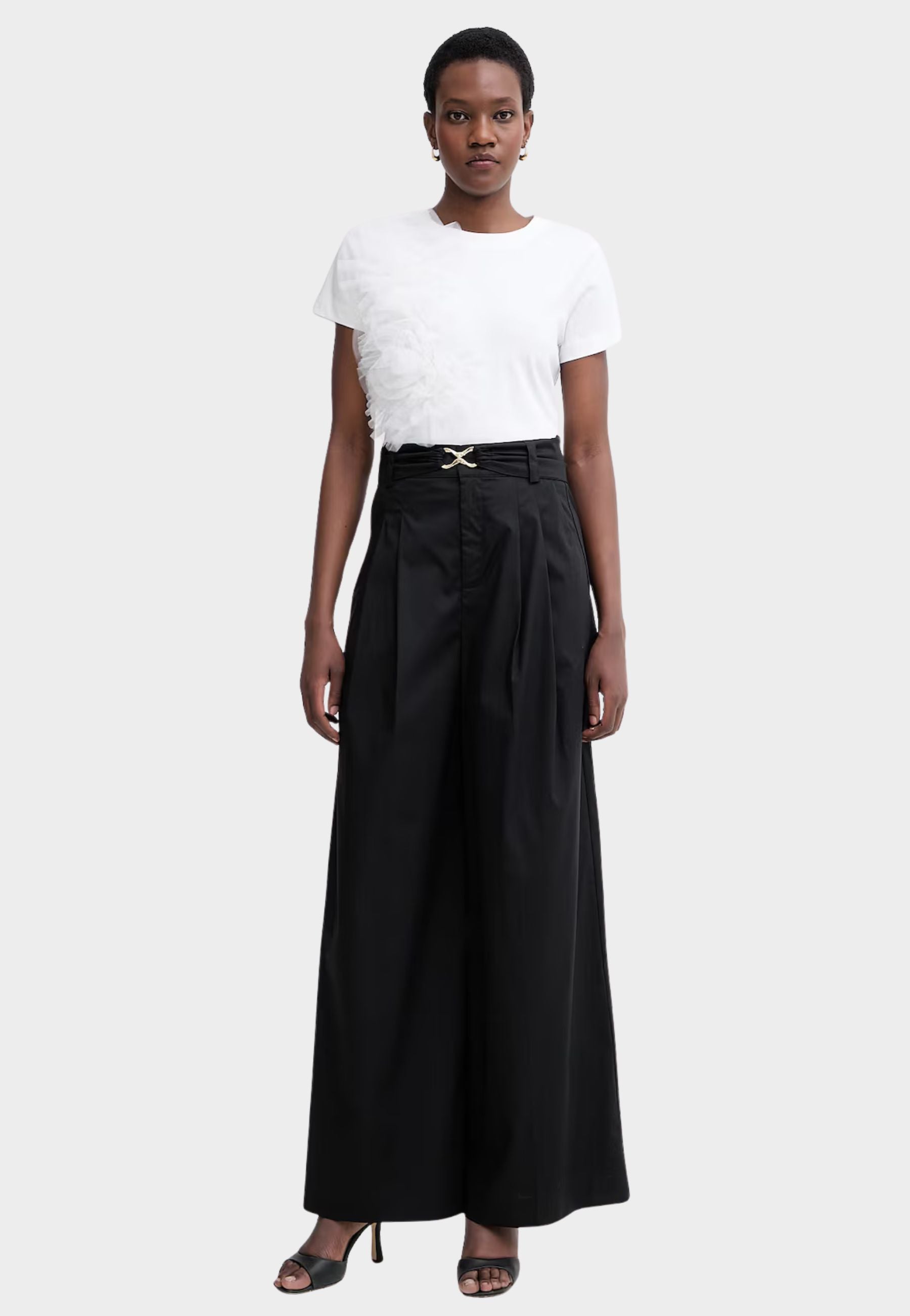 Pantalone Twinset in cotone stretch
