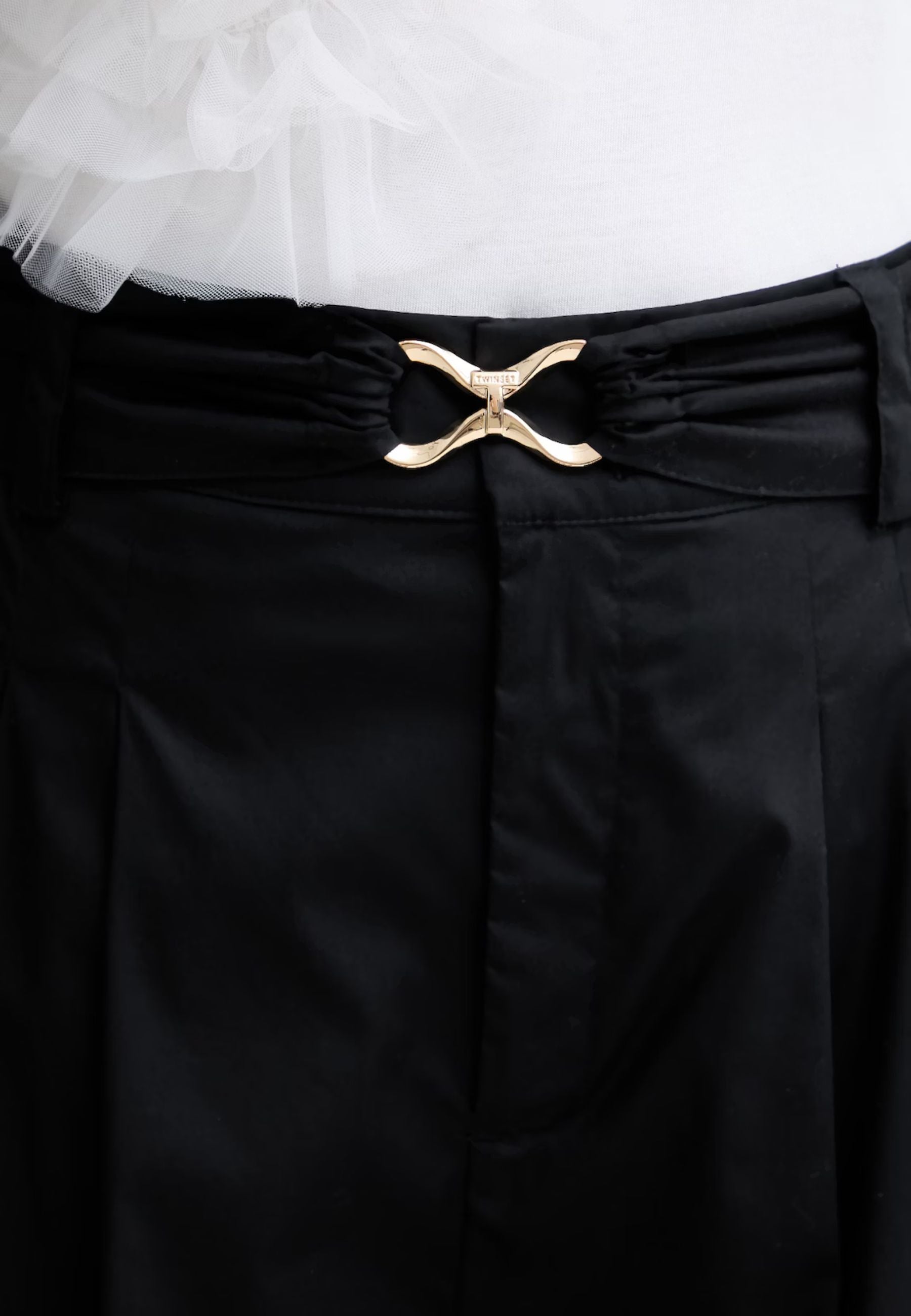 Pantalone Twinset in cotone stretch