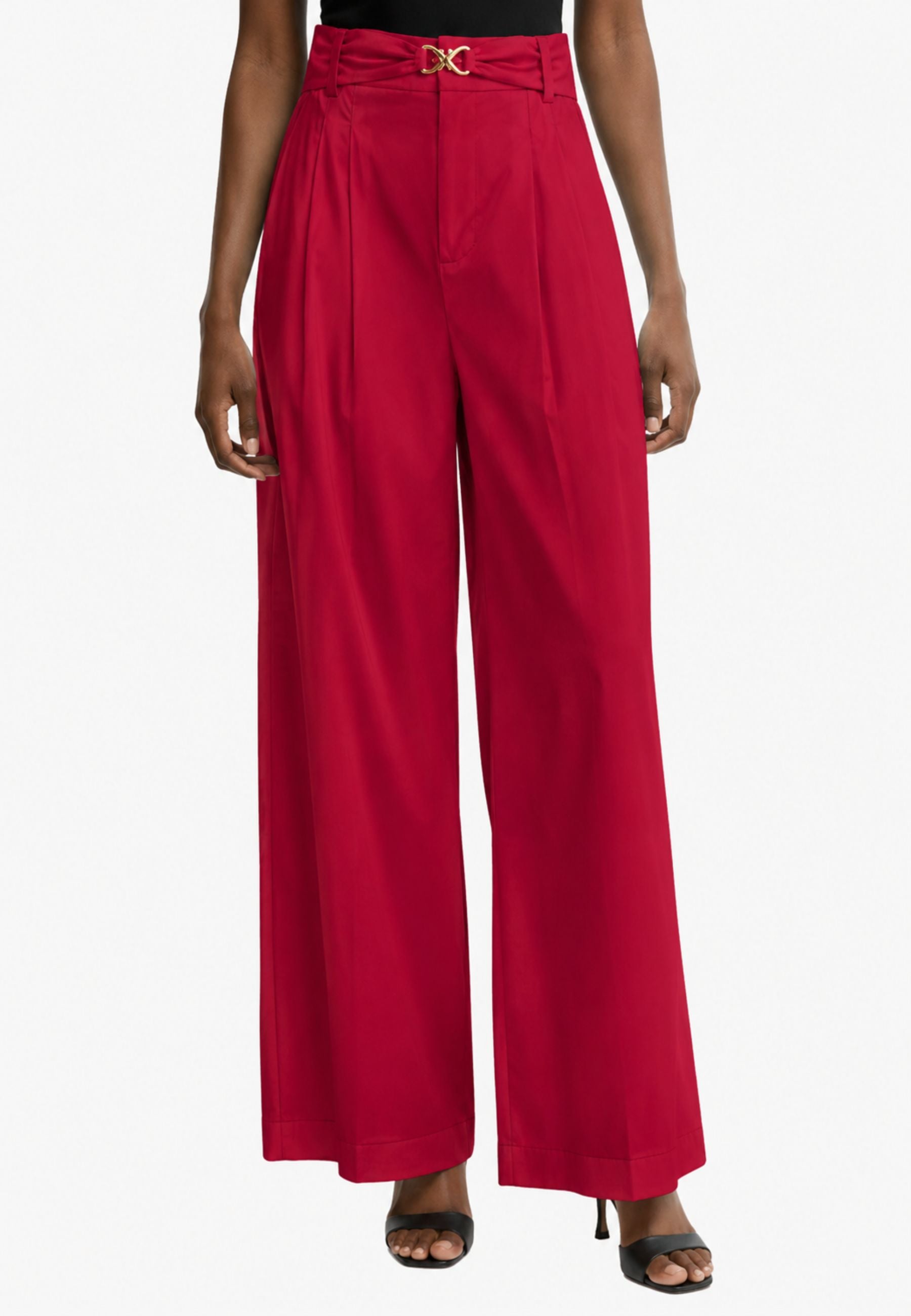 Pantalone Twinset in cotone stretch