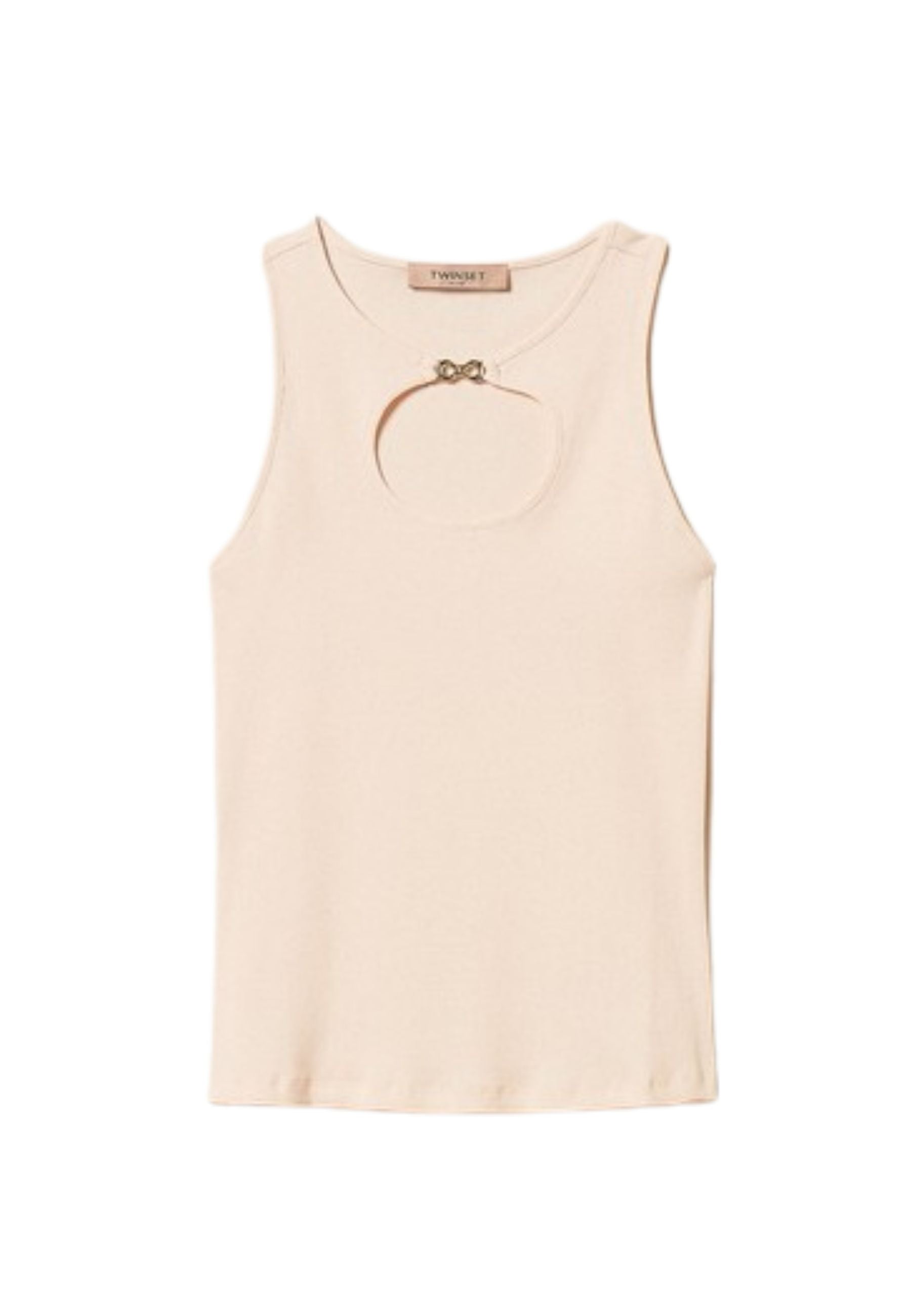 Top a costine con logo