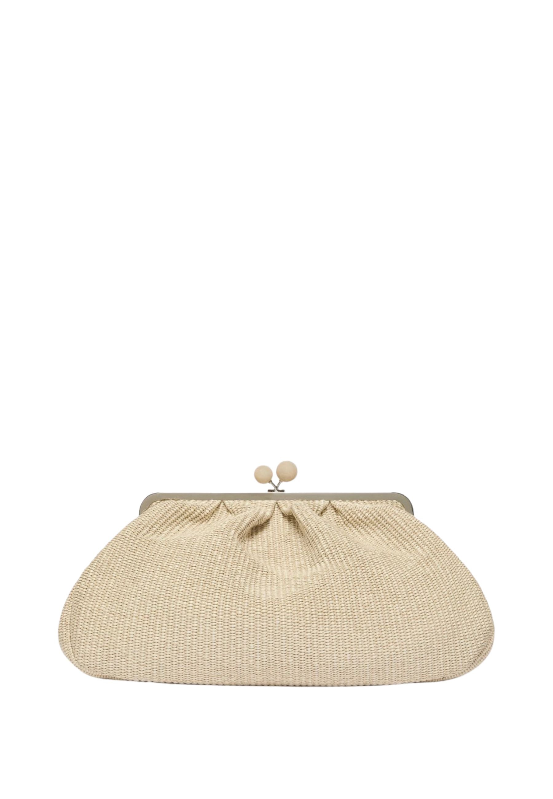 Weekend Max Mara Pasticcino Bag Large Effetto Rafia