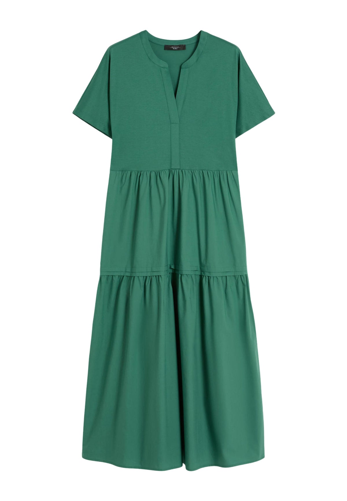 Weekend Max Mara - Abito midi in cotone con balza