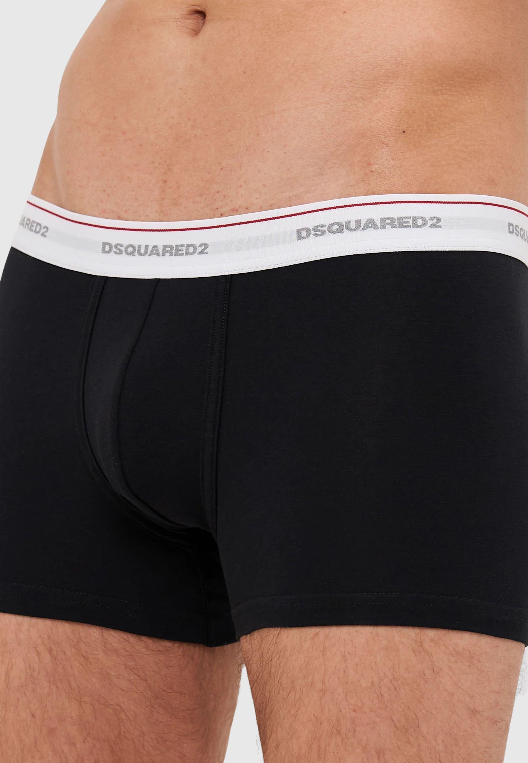 Set 3 Boxer Uomo Bianco, Grigio e Nero