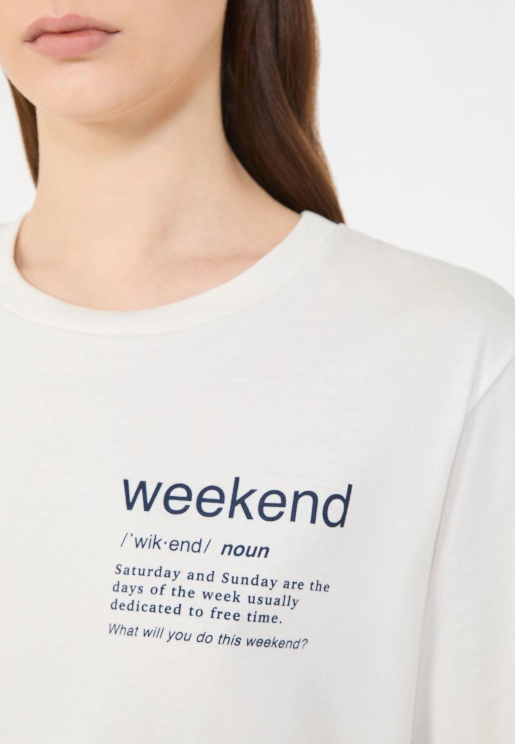 T-shirt in Cotone Biologico con Stampa Grafica