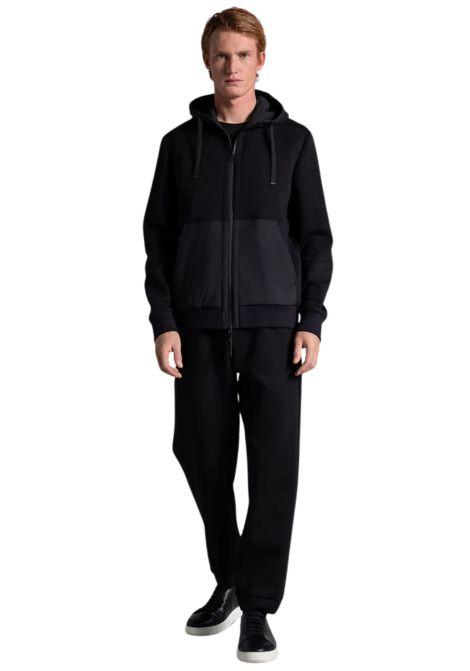 Pantalone jogging in jersey di cotone