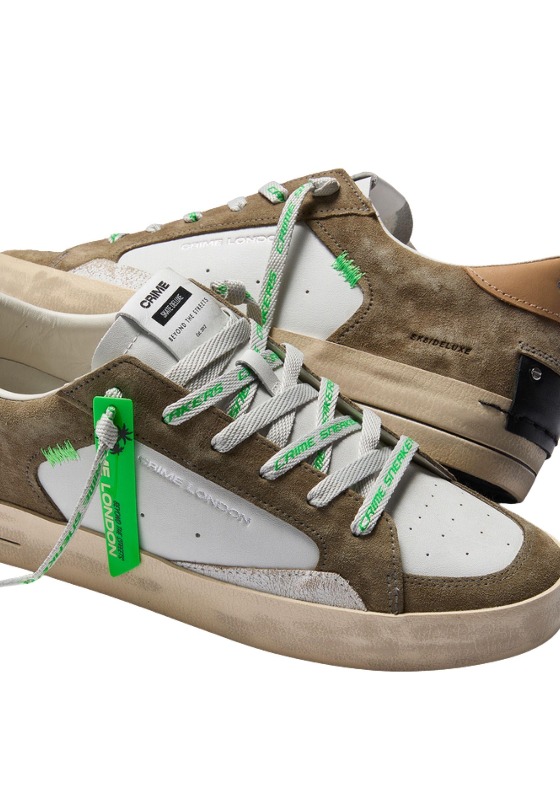 SK8 Deluxe Mocha Clay - Sneakers Uomo Made in Italy