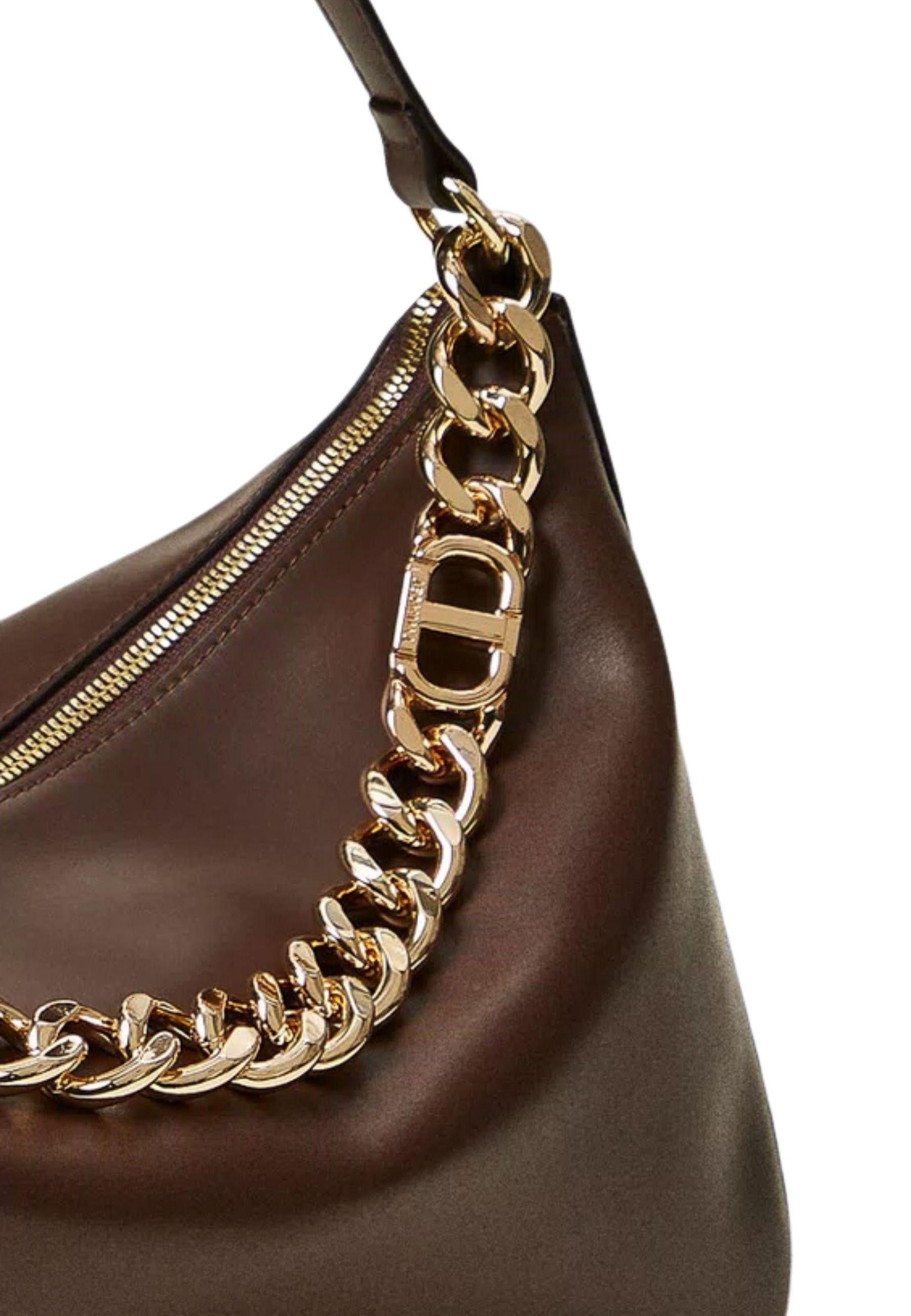 Borsa 'Liliane' media in pelle
