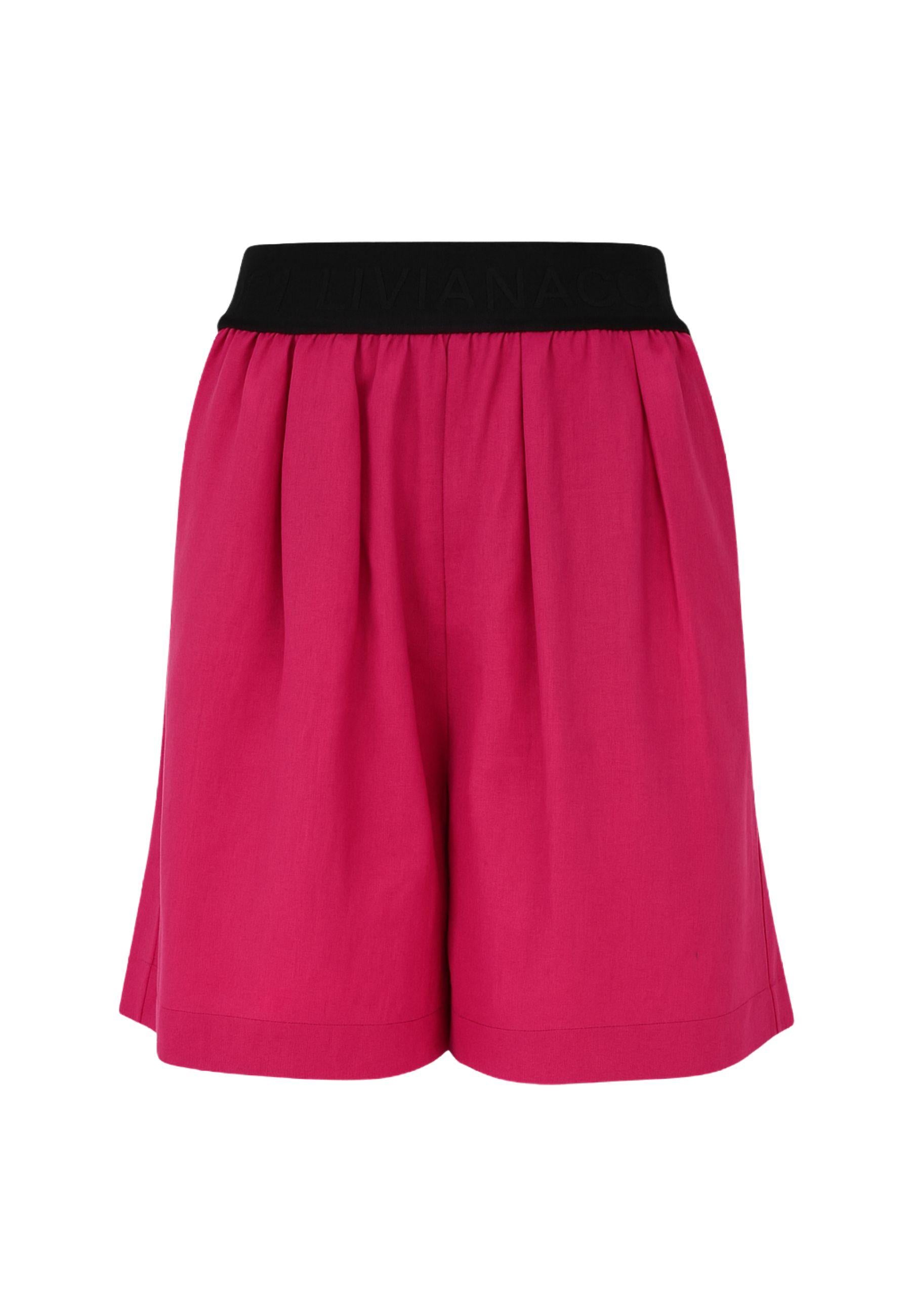Bermuda Liviana Conti con fascia elastica logo