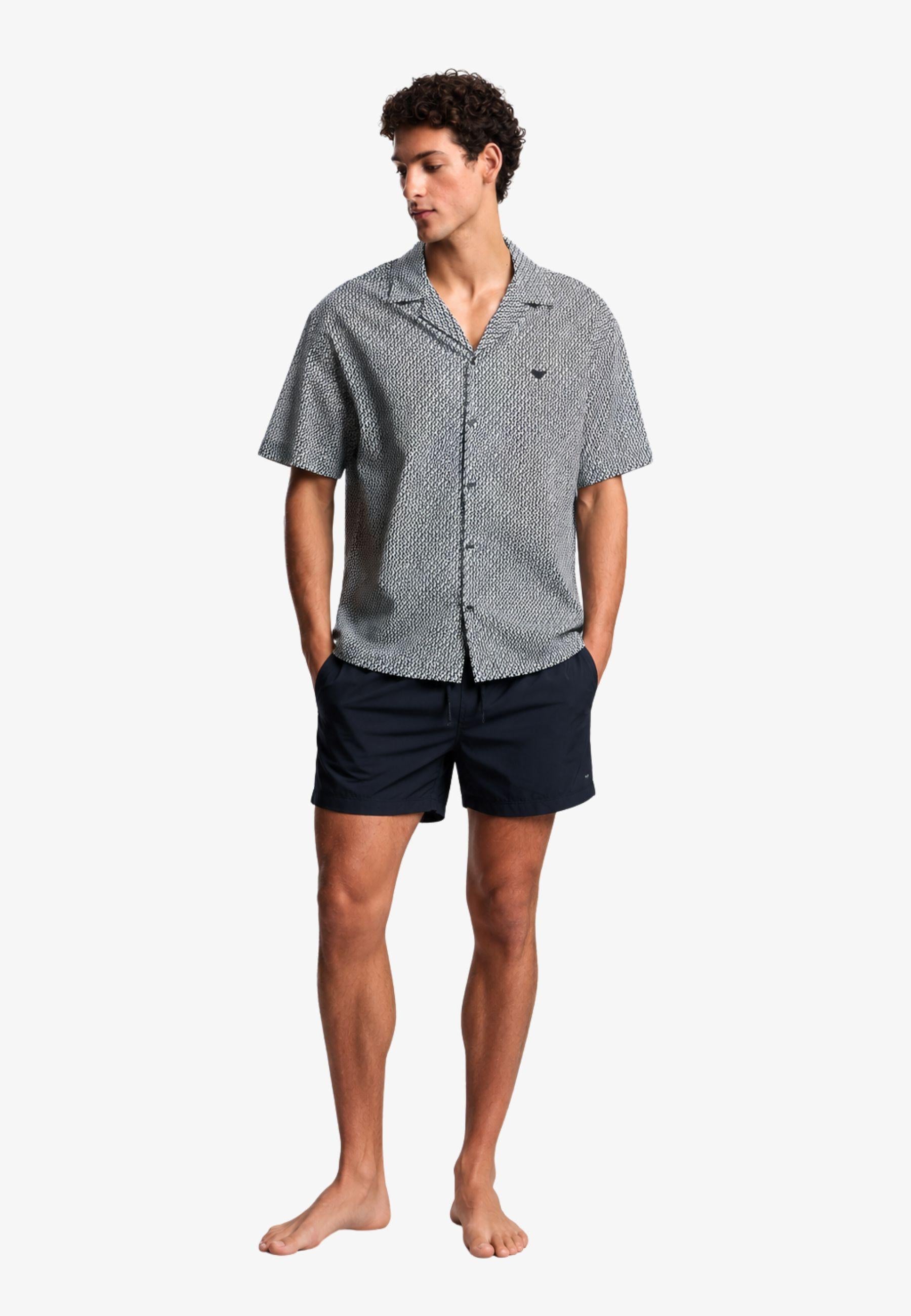 EMPORIO ARMANI - Camicia Beachwear Pattern Mix